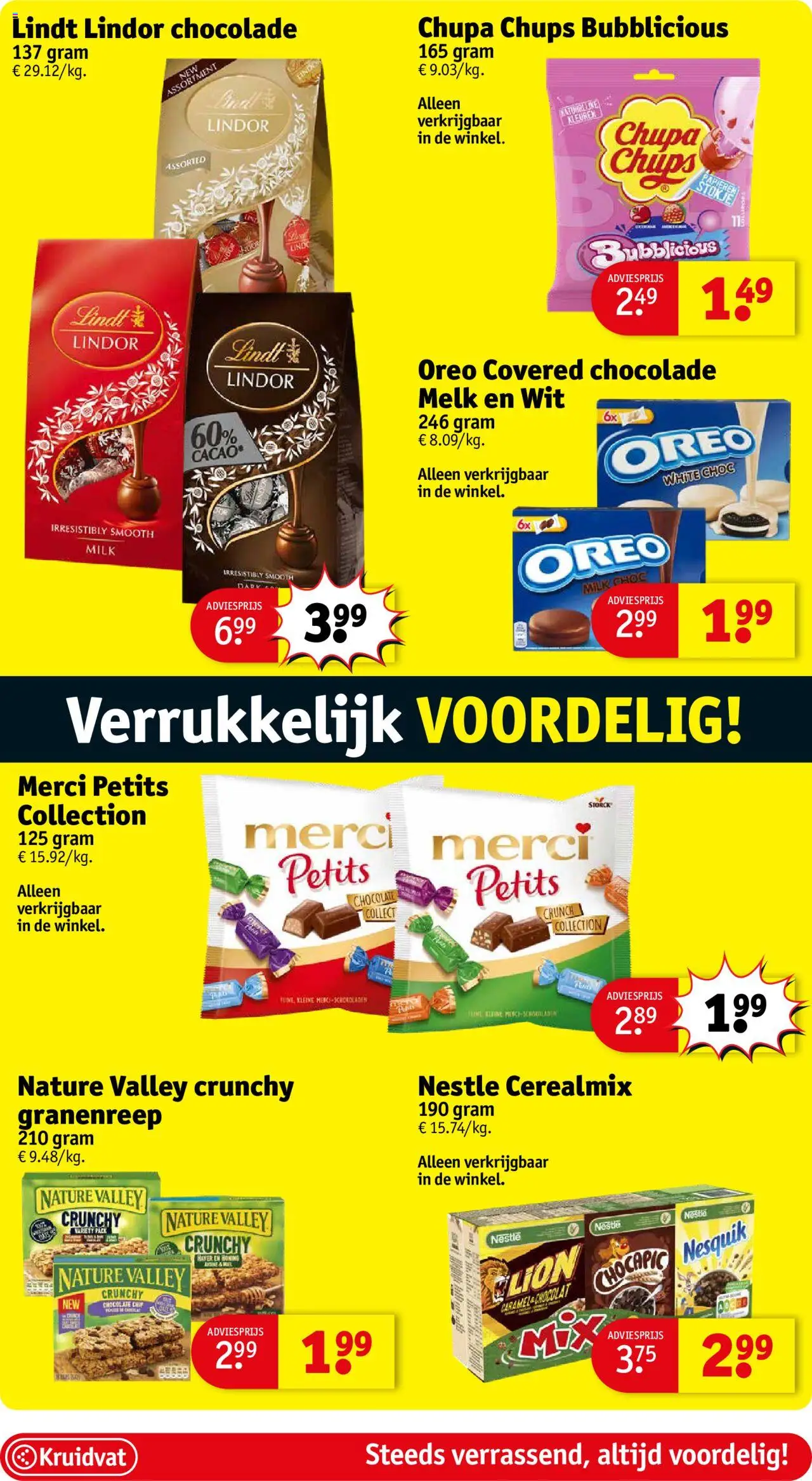  | Pagina: 40 | Producten: Oreo, Haver, Melk, Chocolade