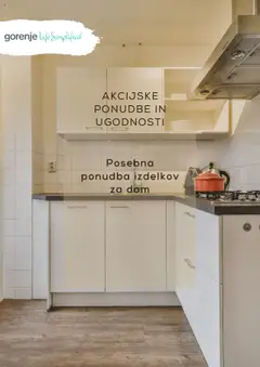 Gorenje katalog - pregled letaka veljavnega od 17.07.2025