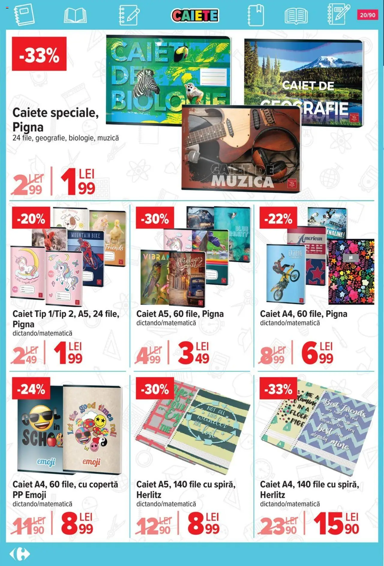 Carrefour catalog - Începe școala – valabil de la 13.08.2025 | Pagină: 21