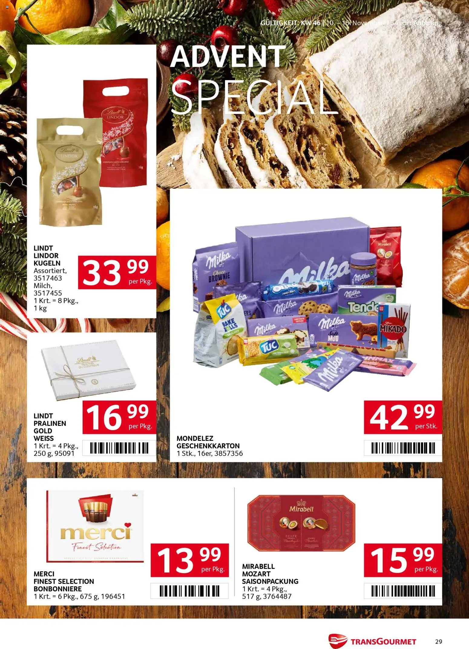 Transgourmet Flugblatt gültig ab 10.11.2025 | Seite: 28