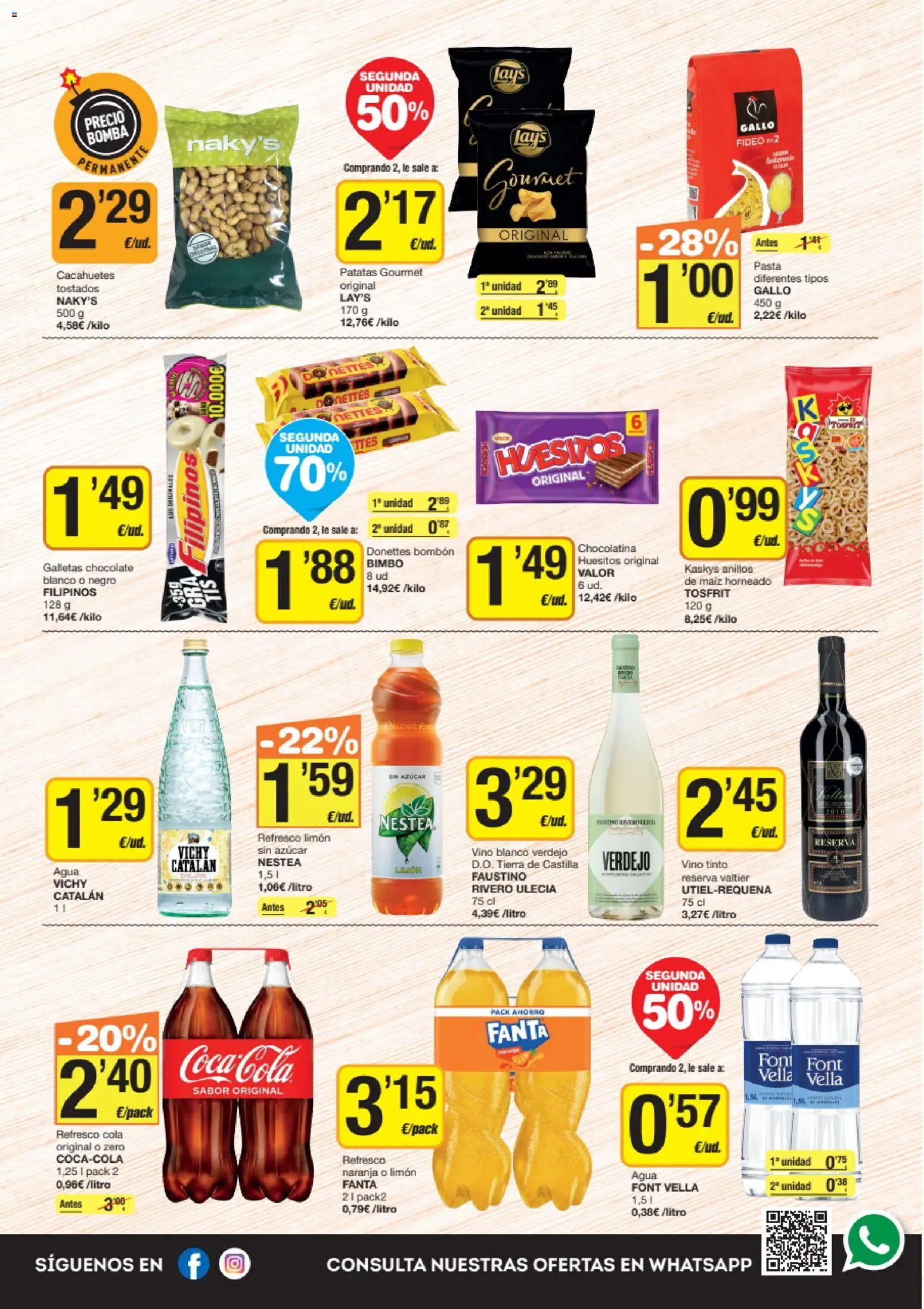 Economy Cash folleto │ válido desde el 19.02.2026 | Página: 6 | Productos: Chocolate, Vino, Pasta, Galletas