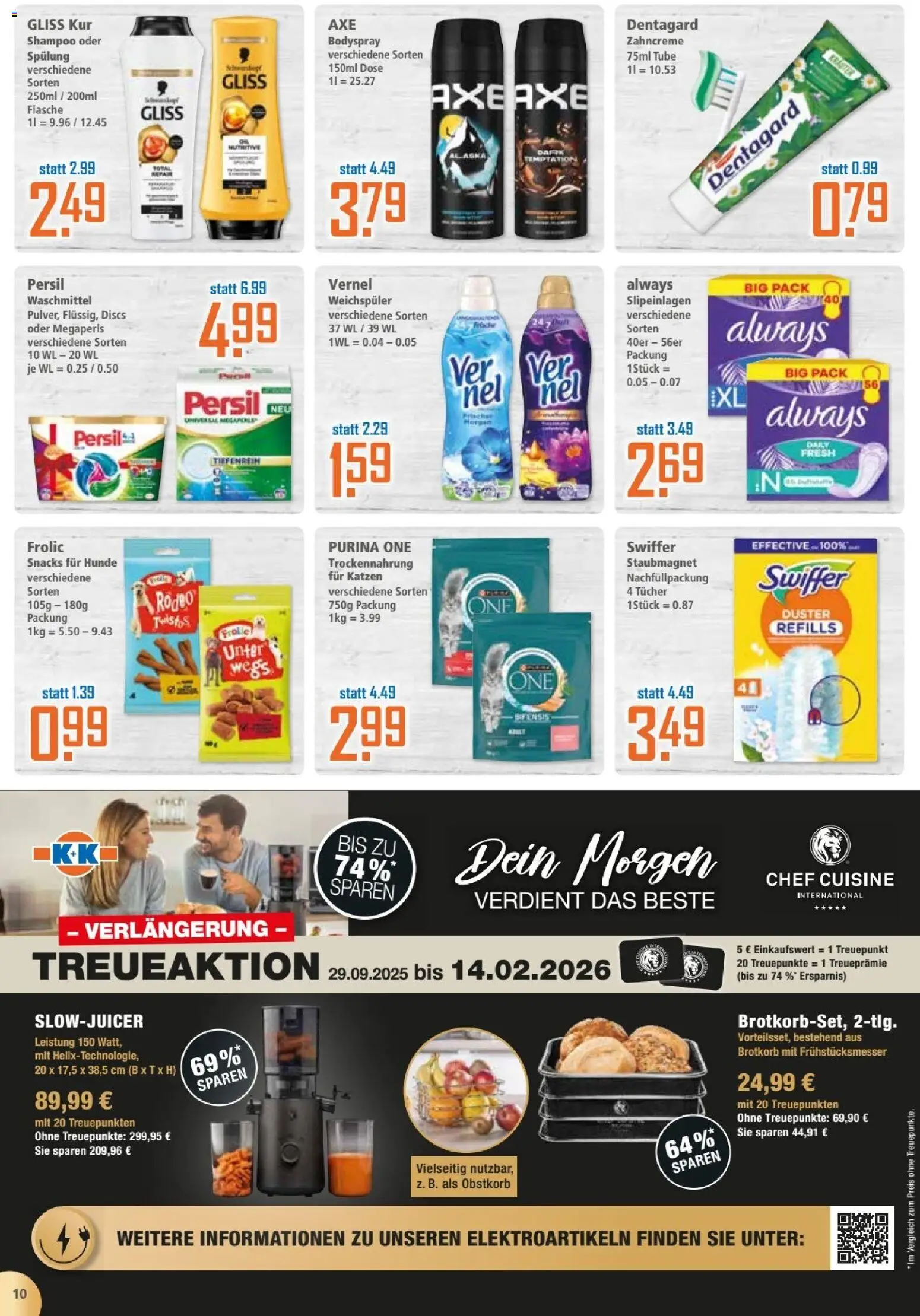 Klaas & Kock Prospekt – gültig ab 29.12.2025 | Seite: 10 | Produkte: Spülung, Waschmittel, Swiffer, Vernel