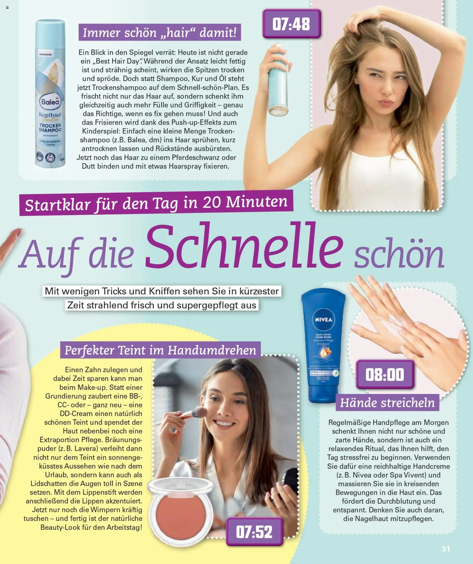 Poco Prospekt Wohnwelt Frühling 2026 – gültig ab 16.02.2026 | Seite: 31 | Produkte: Spiegel, Puder, Shampoo, Haarspray