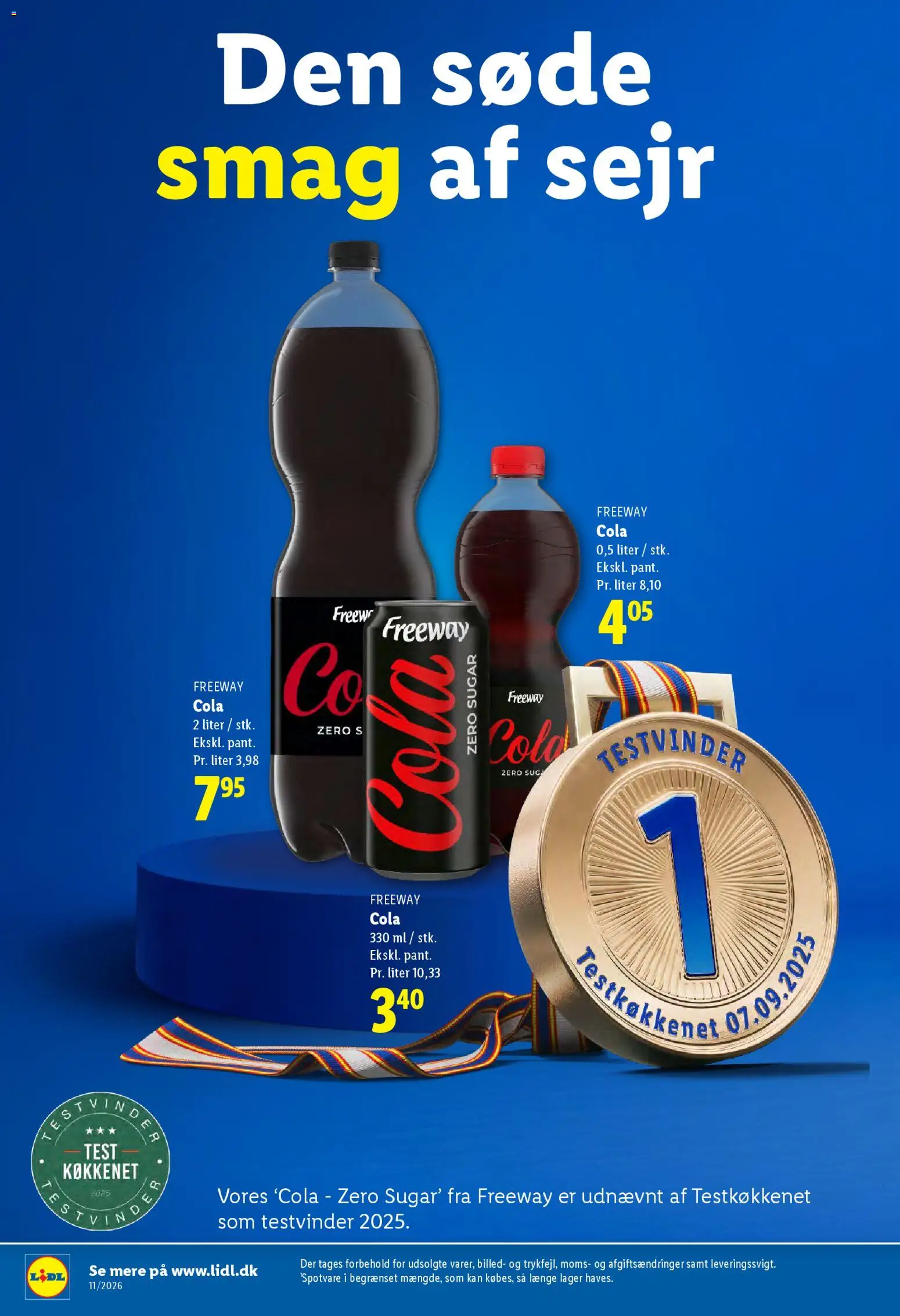 Lidl tilbudsavis – gyldig fra 08.03.2026 | Side: 6 | Produkter: Cola, Søm