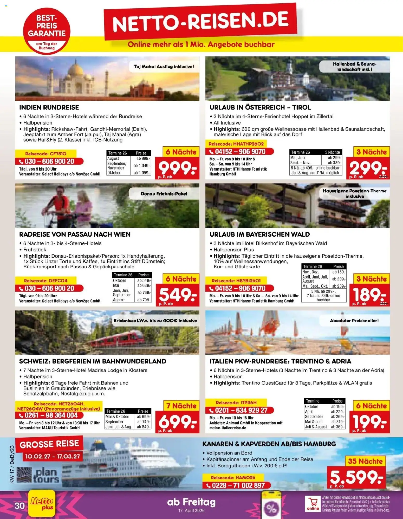 Netto Marken-Discount Prospekt Lahr-Langenwinkel	 – gültig ab 20.04.2026 | Seite: 43 | Produkte: Uhr