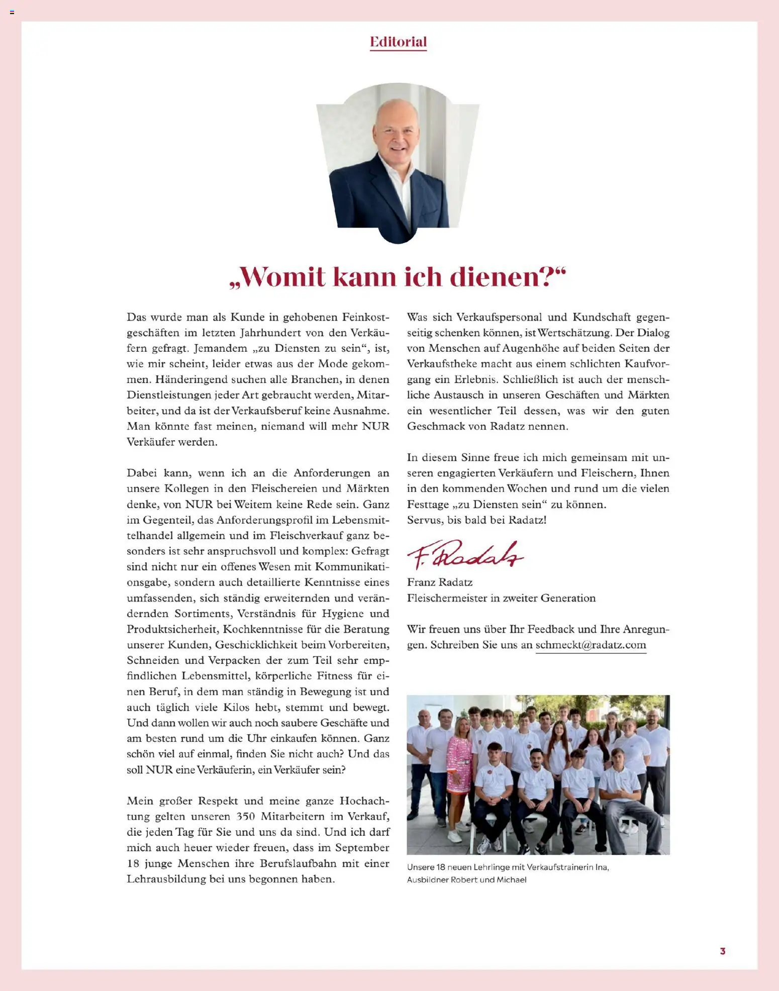 Radatz Schmeckt gültig ab 01.11.2025 | Seite: 3 | Produkte: Uhr