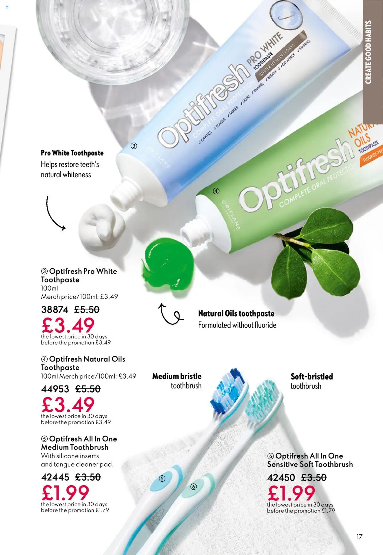 {H1} | Page: 17 | Products: Toothpaste