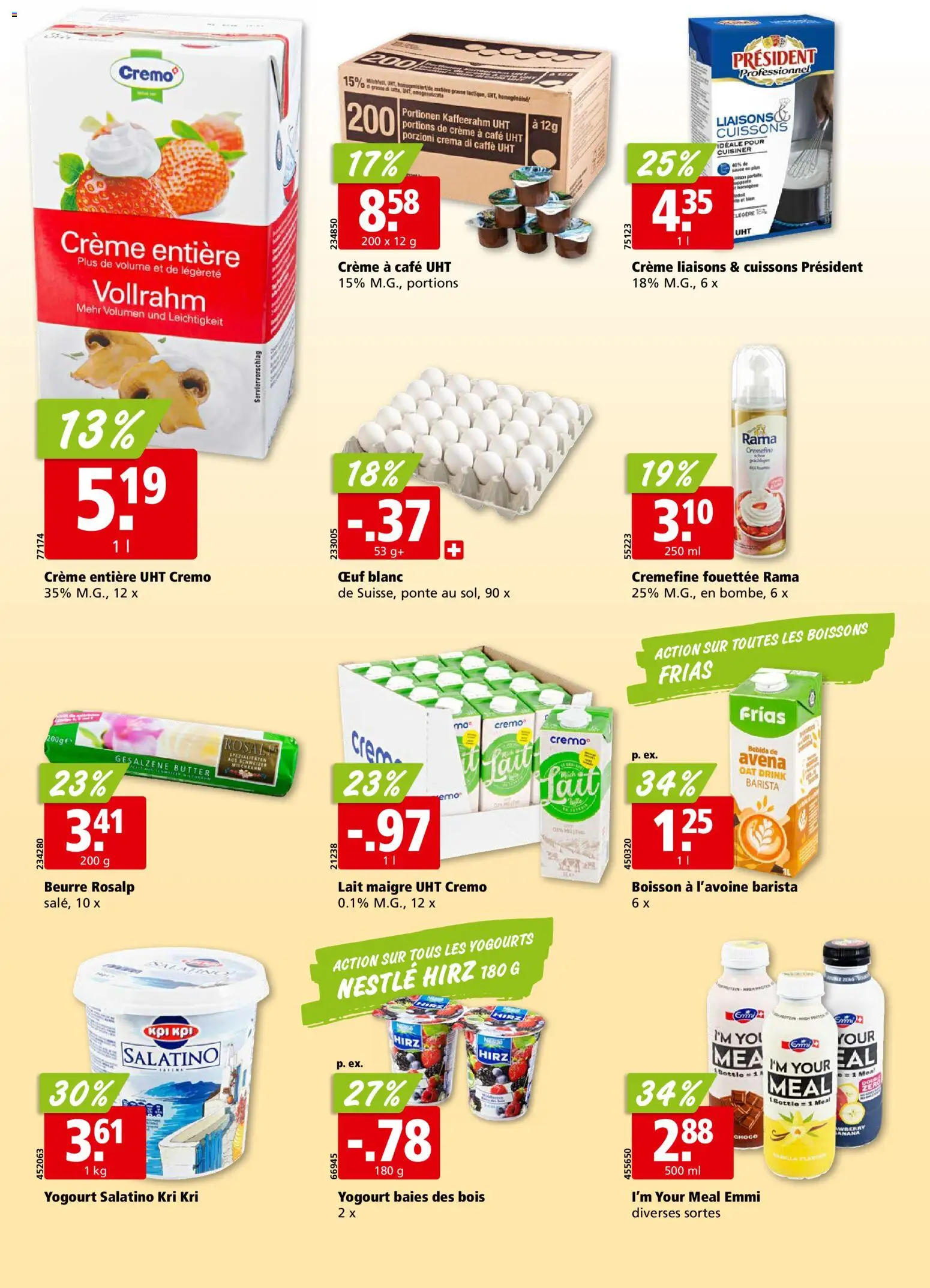 Aligro aktionen – gültig ab 13.04.2026 | Seite: 14 | Produkte: Butter, Creme