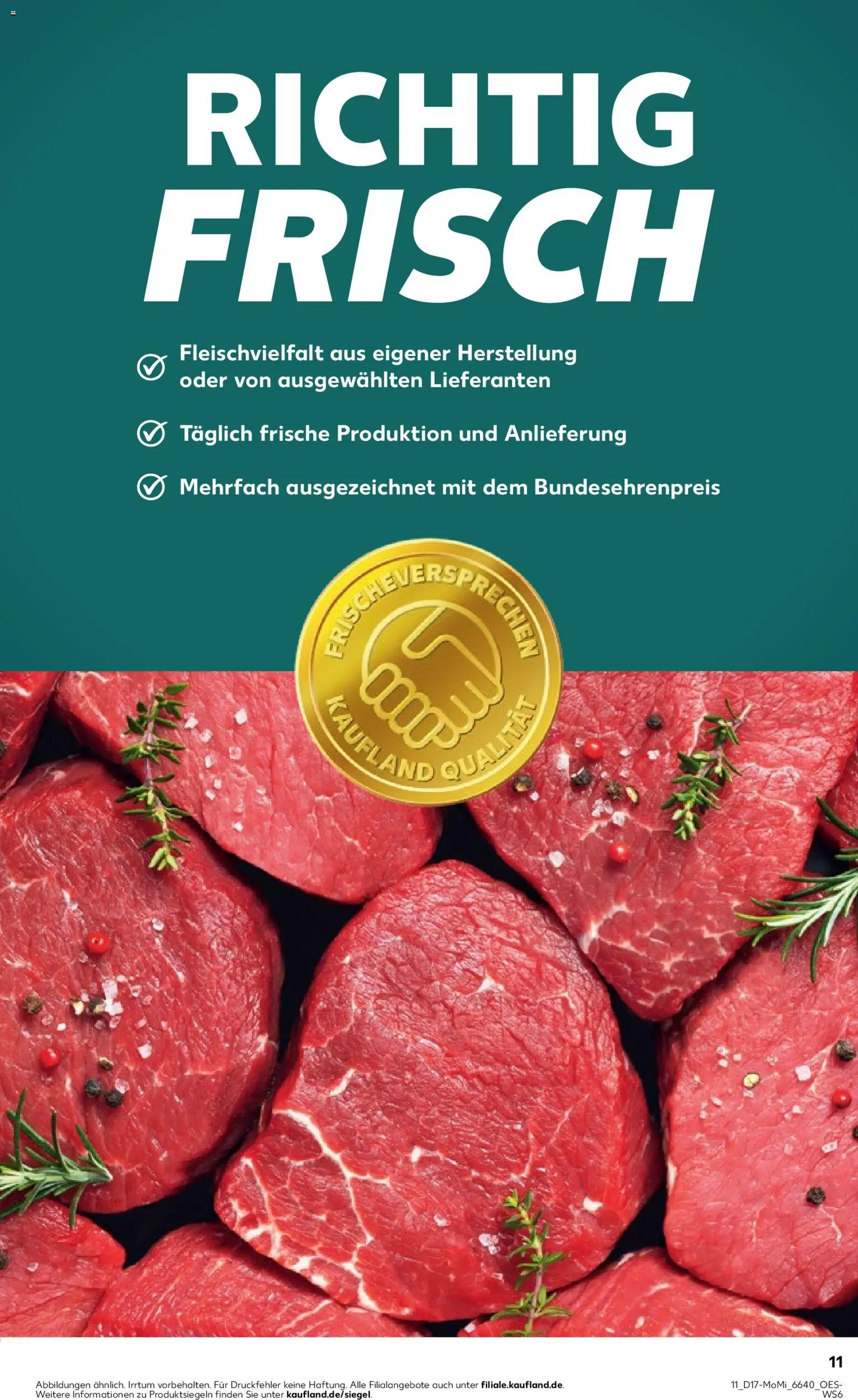 Kaufland Německo leták - Angebote ab Montag od 20.04.2026 | Strana: 11