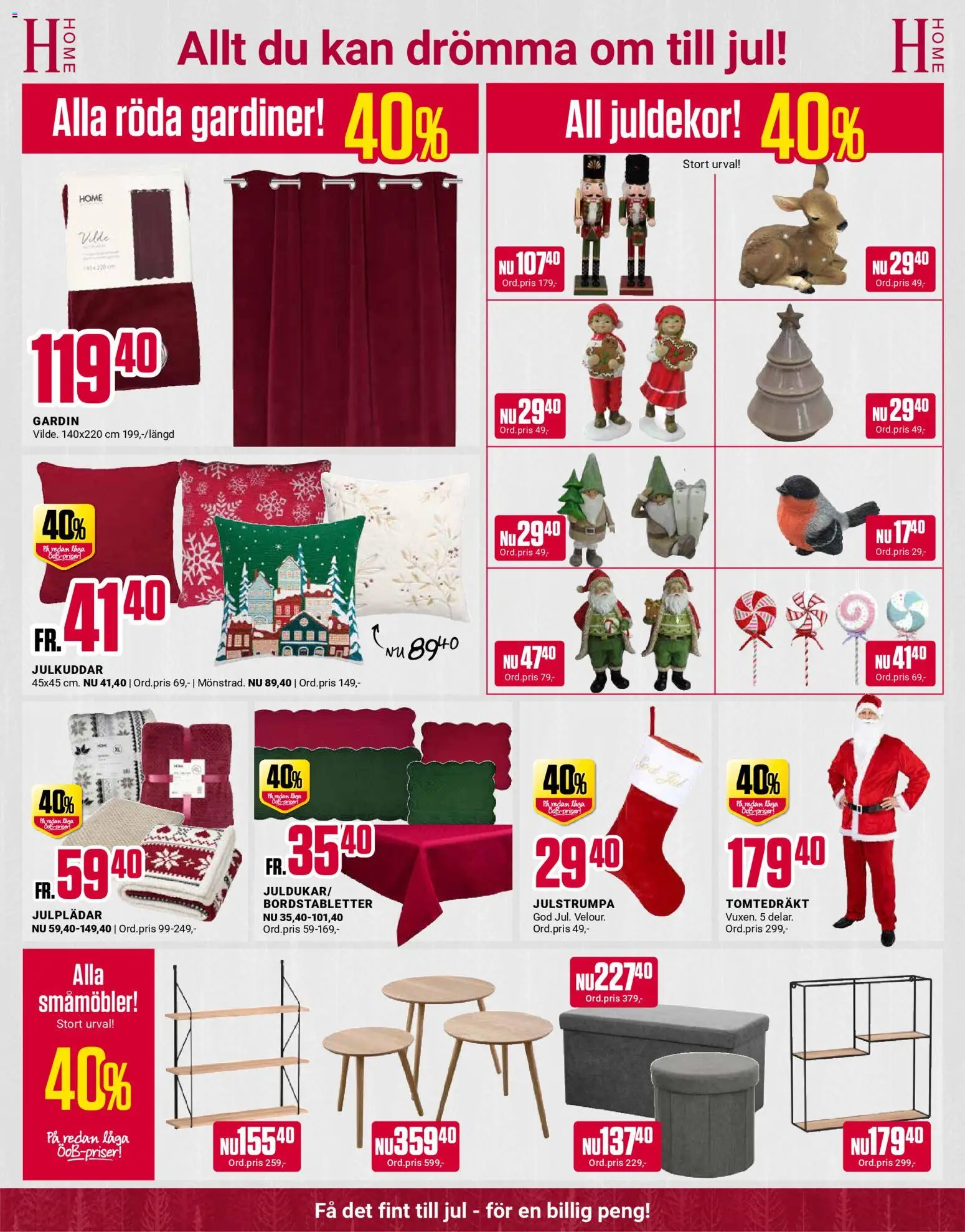 ÖoB reklamblad aktuell från 15.12.2025 | Sida: 9 | Produkter: Gardin
