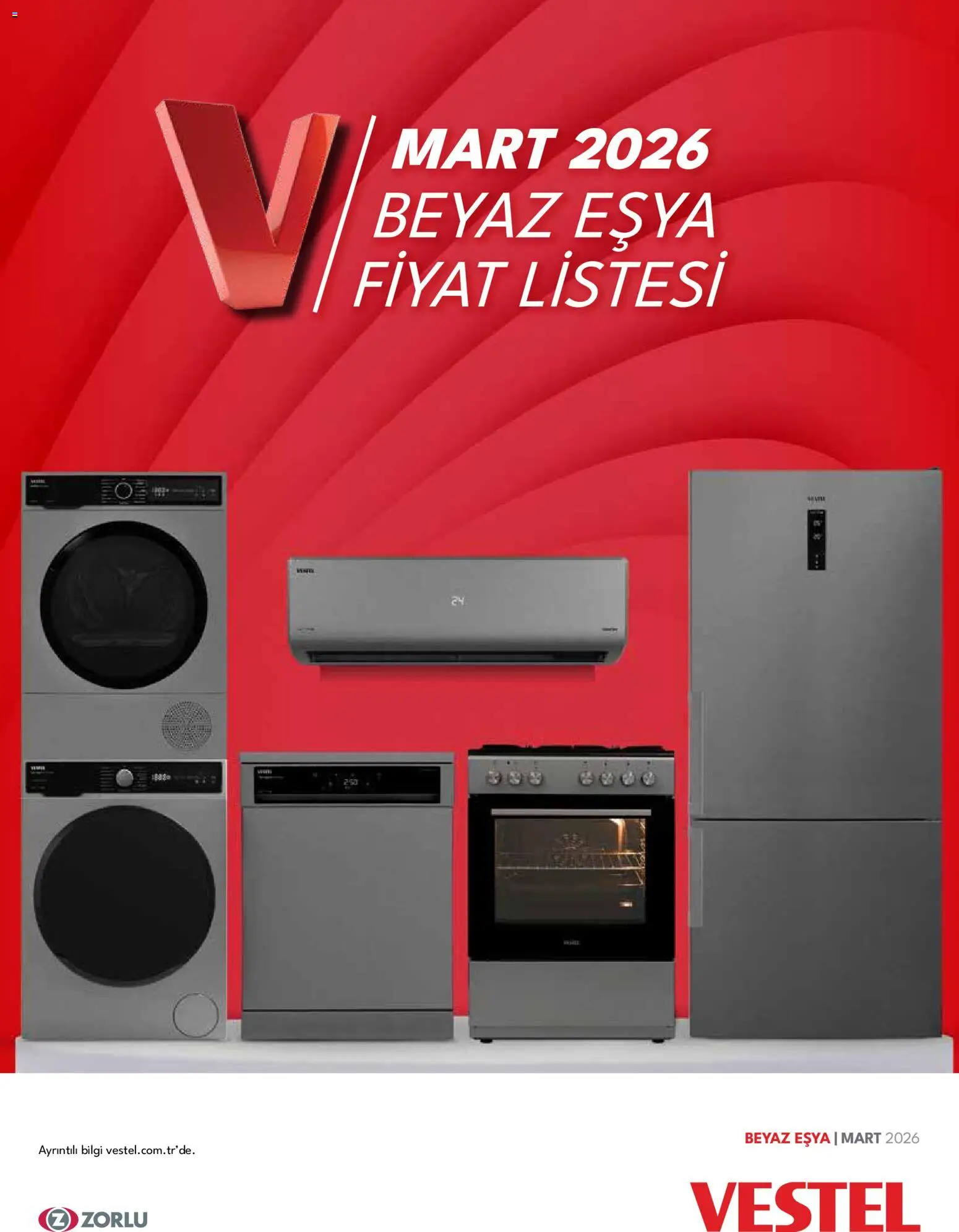 Vestel Katalog - 01.03.2026 tarihinden itibaren geçerlidir | Sayfa: 1