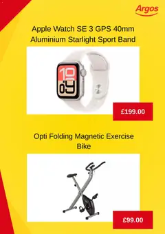 Preview of Argos - Weekly offers valid from 03.02.2026 | Page: 3 | Products: Apple, Watch