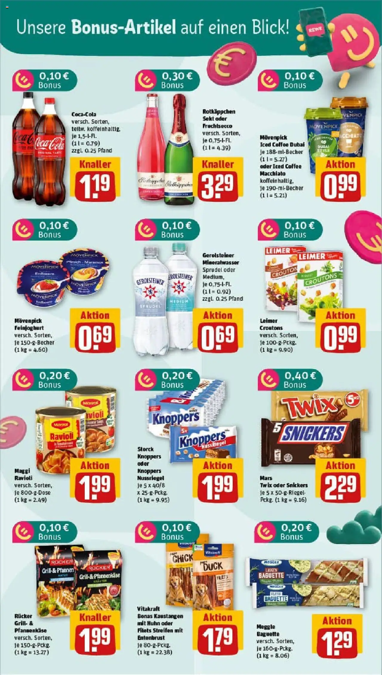 Rewe prospekt Essen	 - gültig ab dem 07.07.2025 | Seite: 31 | Produkte: Coca cola, Sekt, Snickers, Rotkäppchen