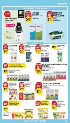 Pré-visualização MANTEIGA MILHAFRE DOS AÇORES, Com sal 250g válido de 07.04.2026 | Página: 17