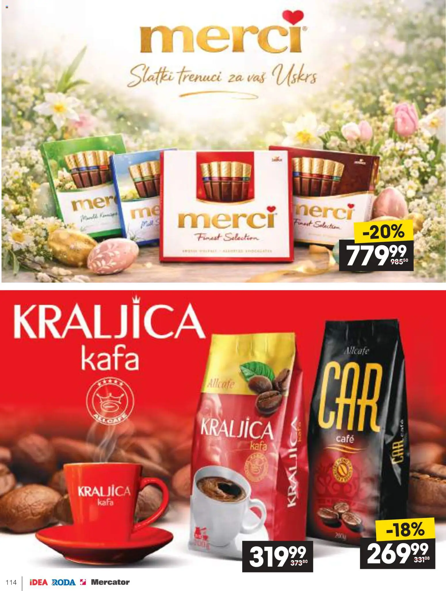 Roda katalog - važi od 09.04.2026 | Strana: 114 | Proizvode: Merci, Kafa