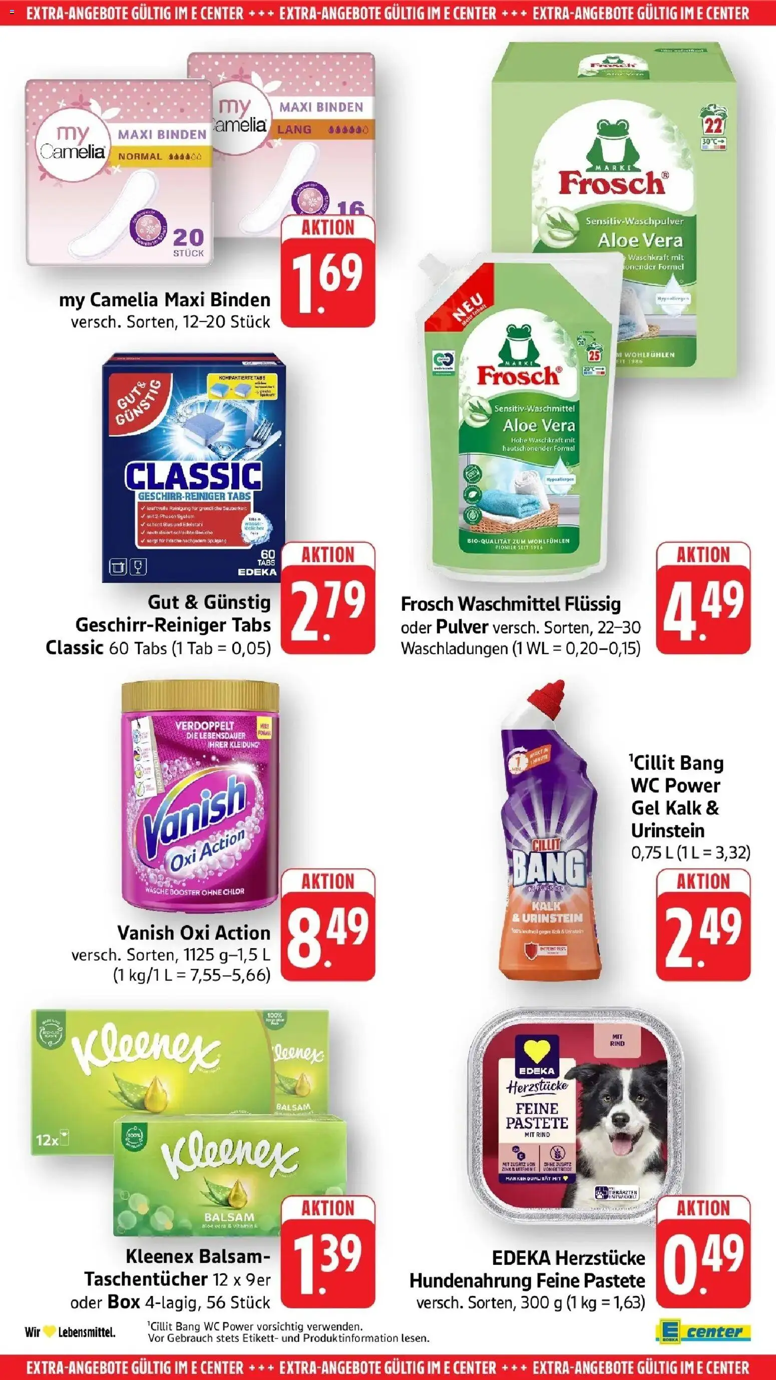 E center Prospekt Balingen	 – gültig ab 05.04.2026 | Seite: 51 | Produkte: Box, Waschmittel, Getreide