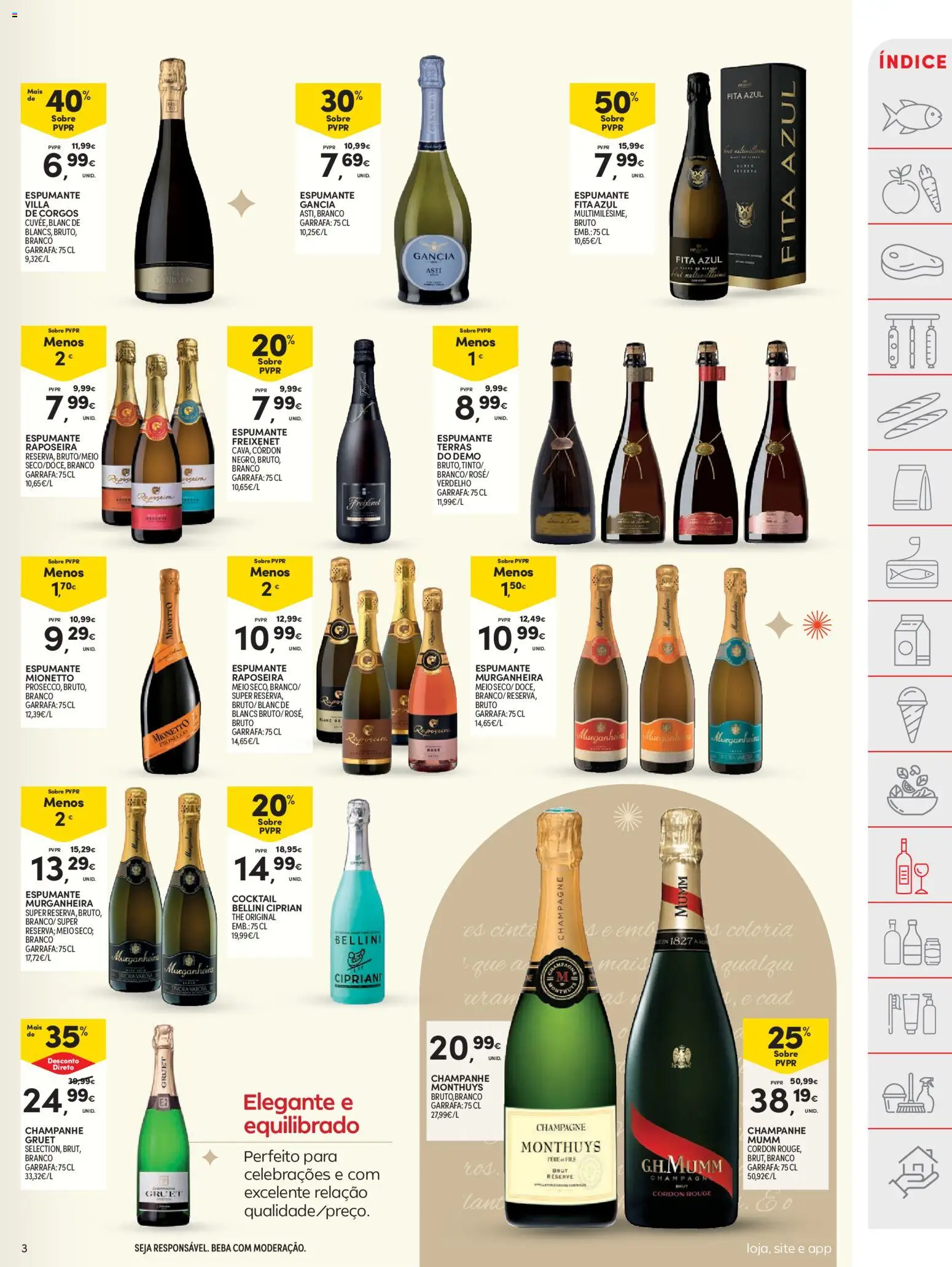Continente folheto │ válido de 26.12.2025 | Página: 3 | Produtos: Espumante, Champagne