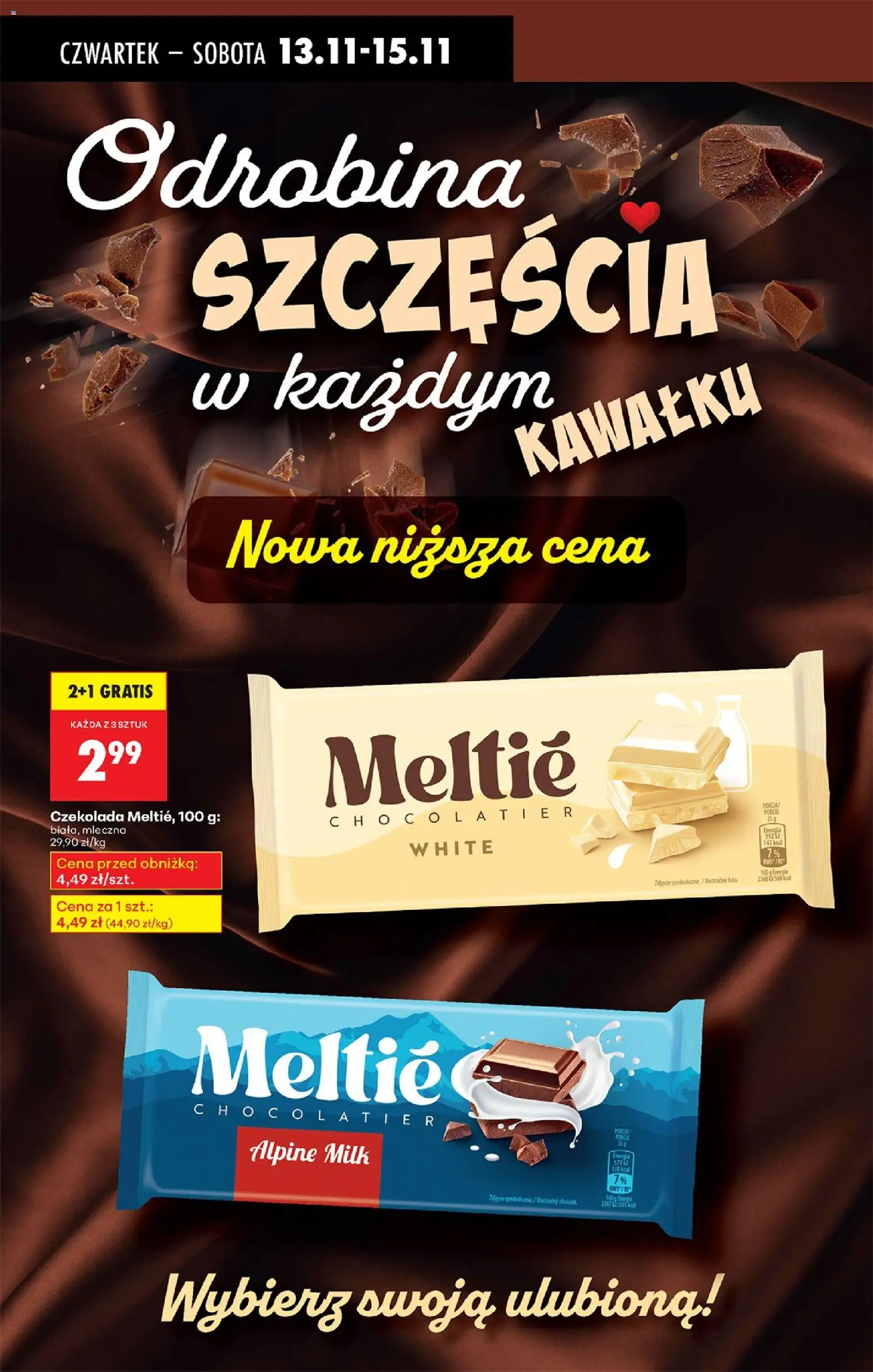 Biedronka gazetka - Oferta w tym tygodniu od 13.11.2025 | Strona: 57 | Produkty: Czekolada