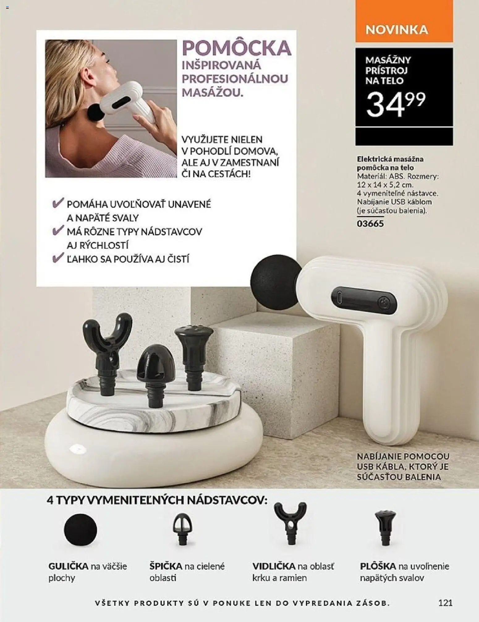 Nové Avon akcie – leták je platný od 01.04.2026 | Strana: 121 | Produkty: USB