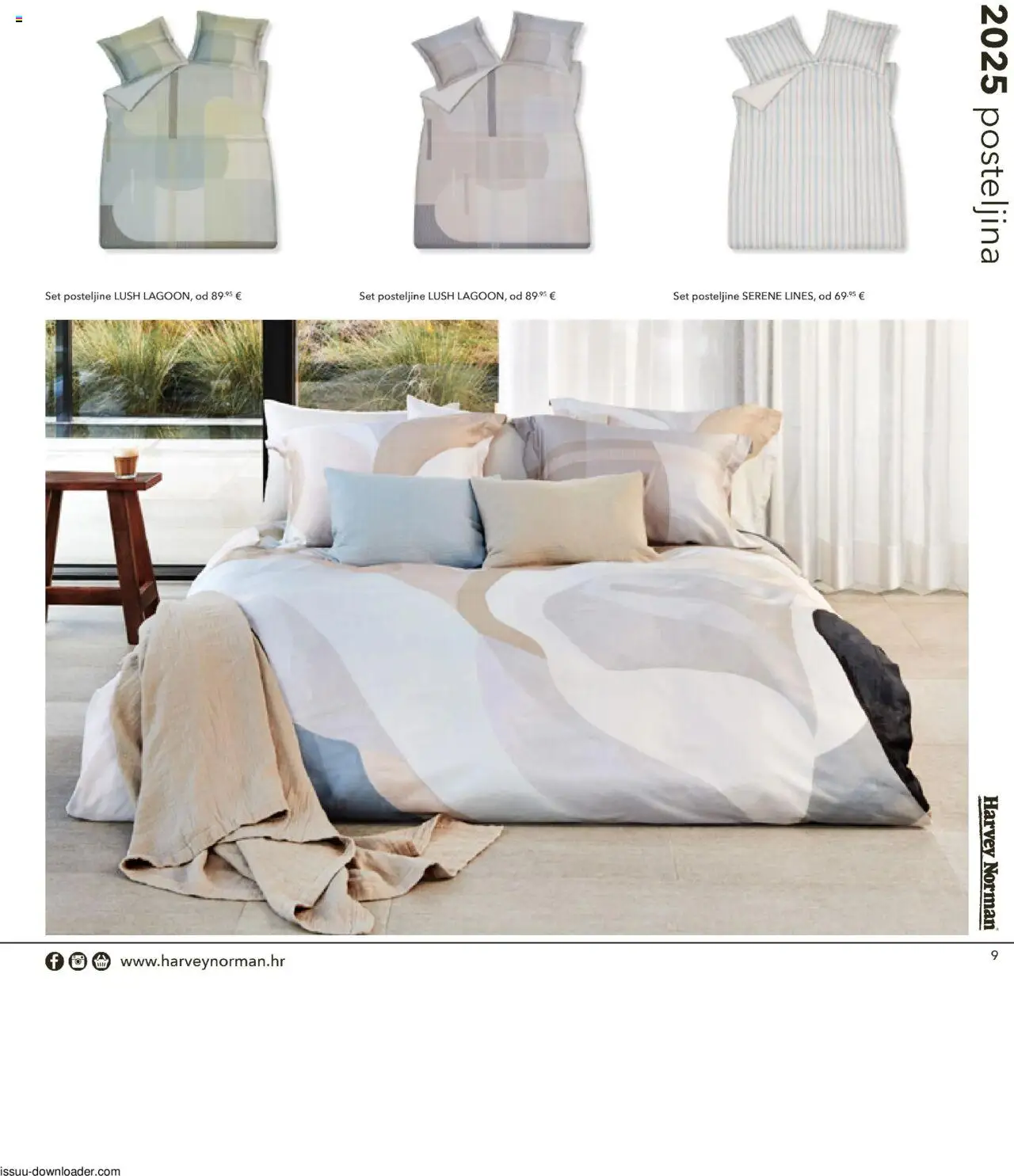 Harvey Norman katalog | vrijedi od 15.05.2025 | Stranica: 9 | Proizvodi: Posteljina