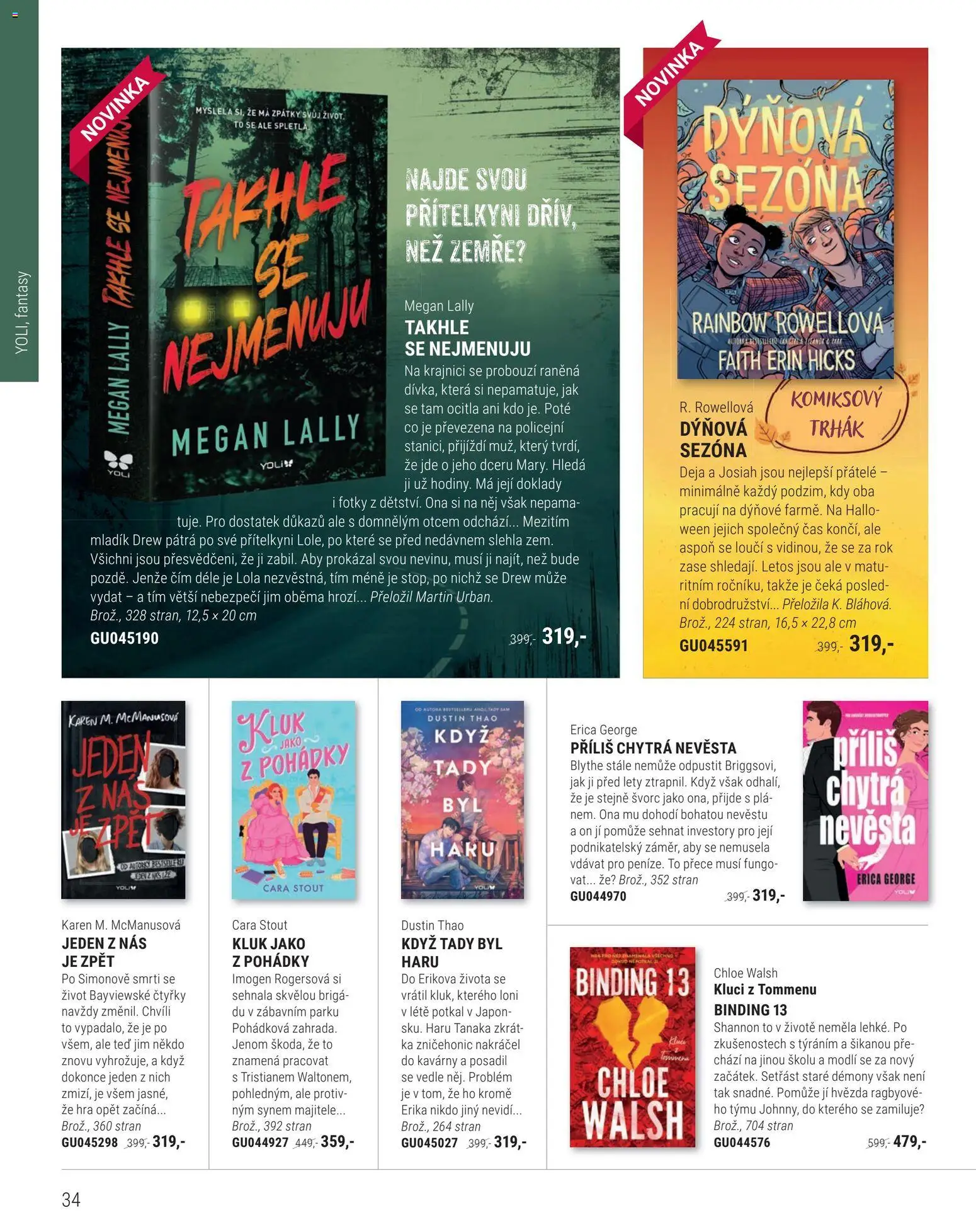 Knižní klub leták od 01.11.2025 | Strana: 34 | Produkty: Hra, Chloe