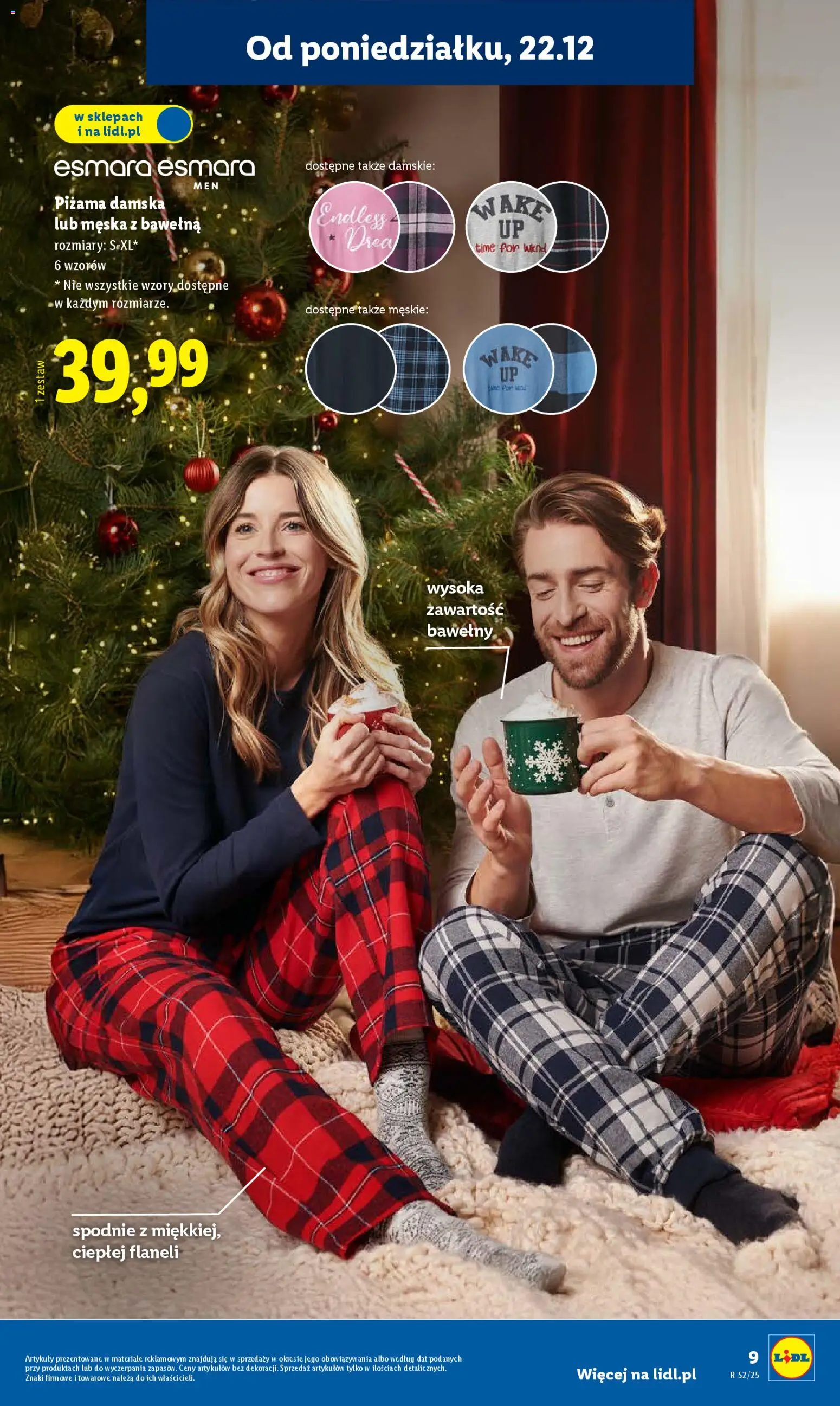 Lidl Katalog od 22.12.2025 | Strona: 13 | Produkty: Spodnie, Piżama