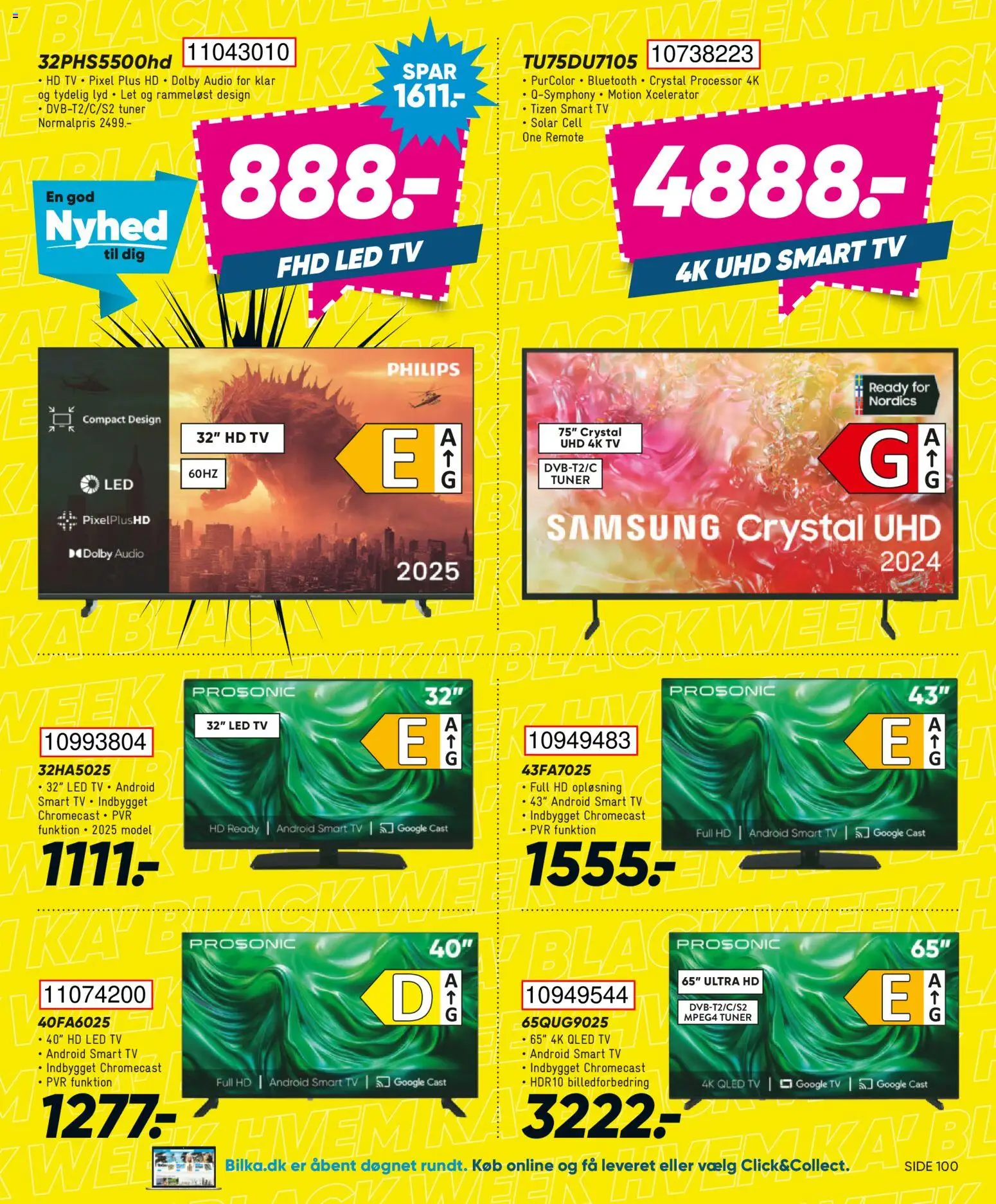 Bilka tilbudsavis – gyldig fra 28.11.2025 | Side: 9 | Produkter: Processor, Smart TV, TV