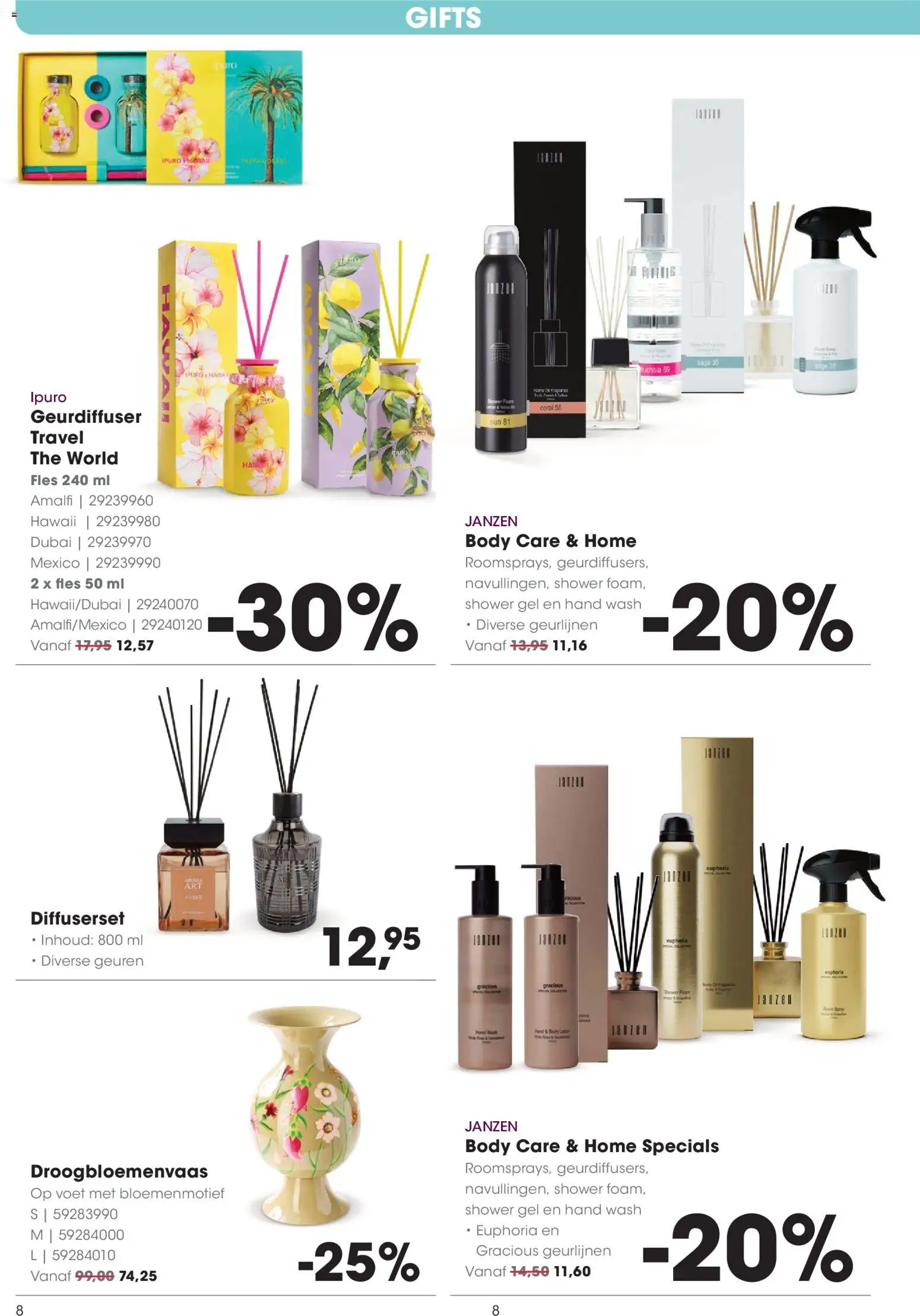 {H1} | Pagina: 8 | Producten: Fles, Geuren, Gel