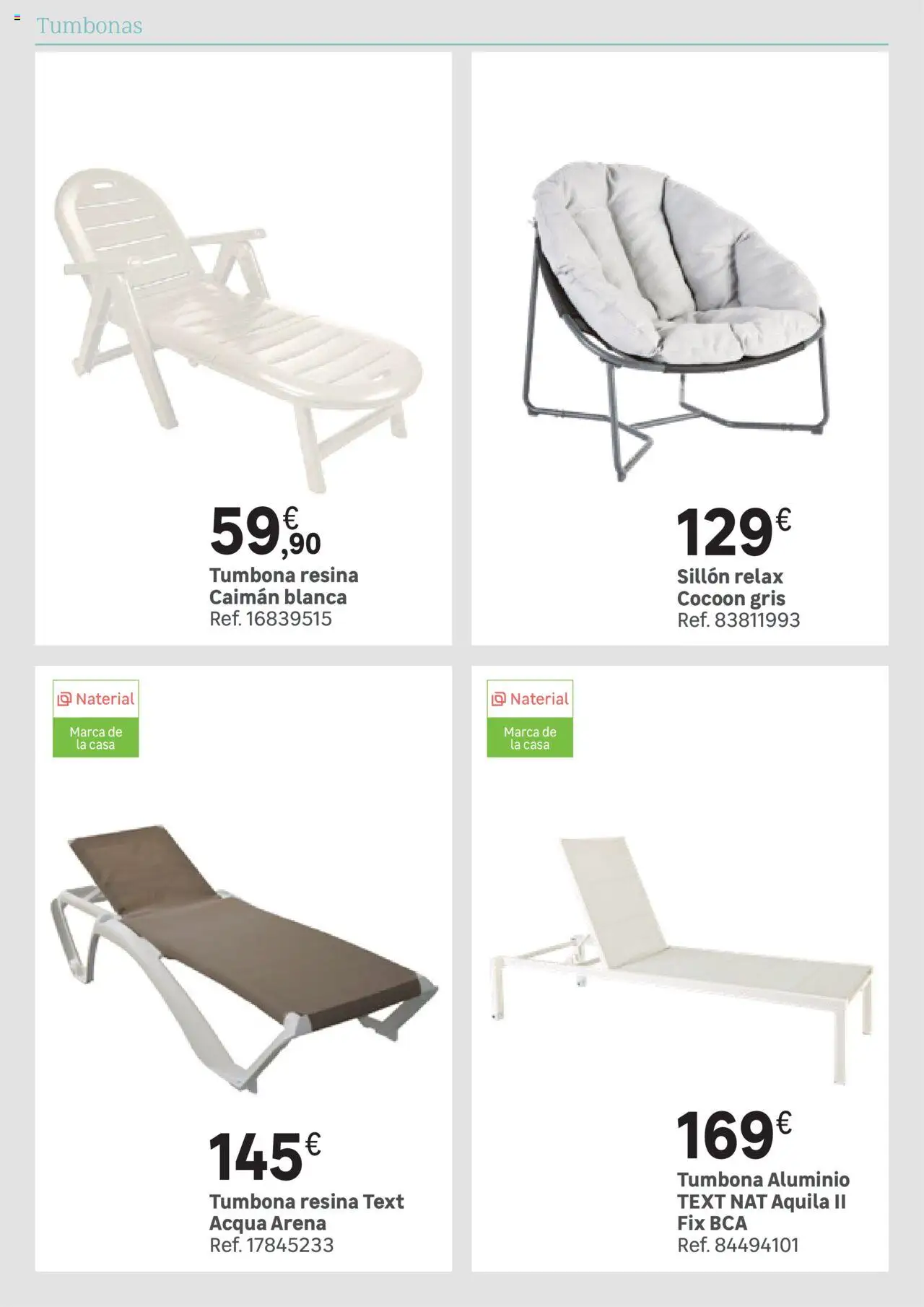 Leroy Merlin catálogo │ válido desde el 25.03.2025 | Página: 181 | Productos: Tumbona, Sillón