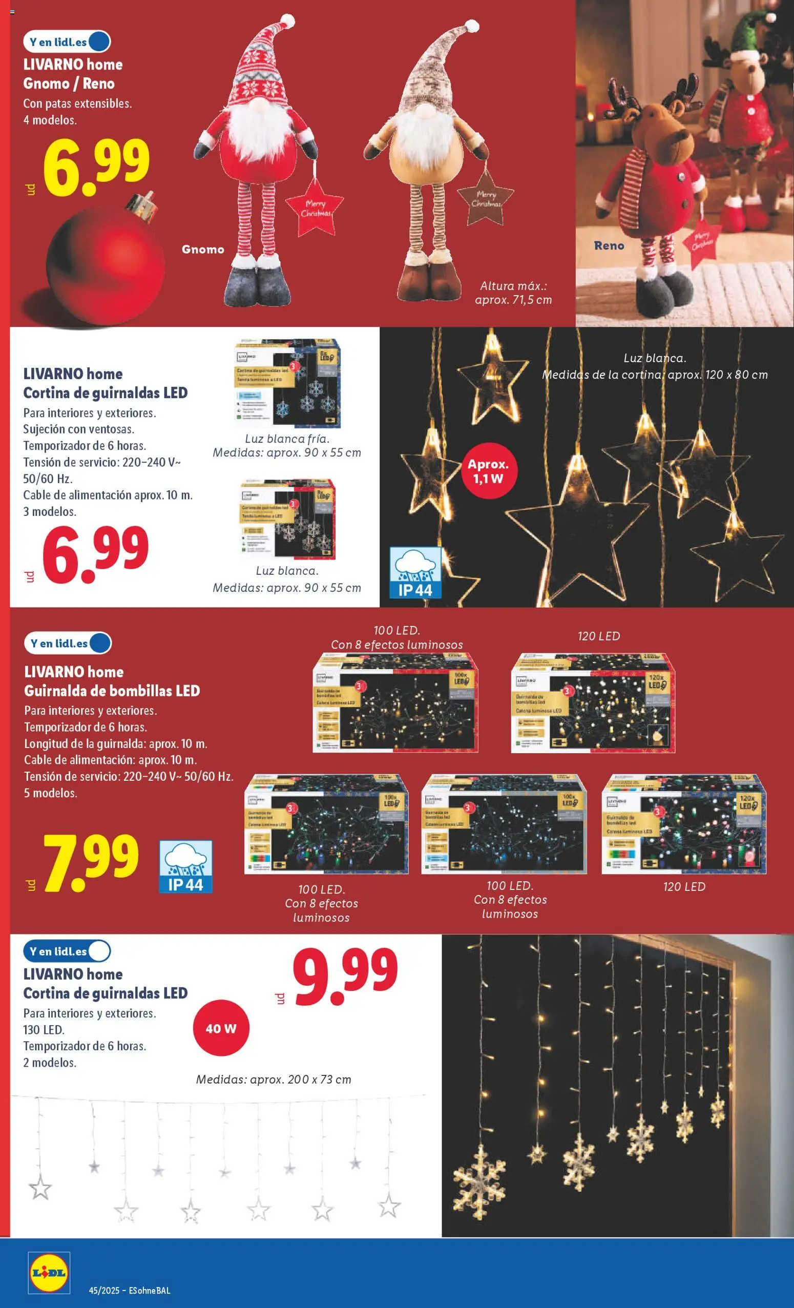 Lidl folleto de bazar │ válido desde el 03.11.2025 | Página: 22 | Productos: Cortina, Cable