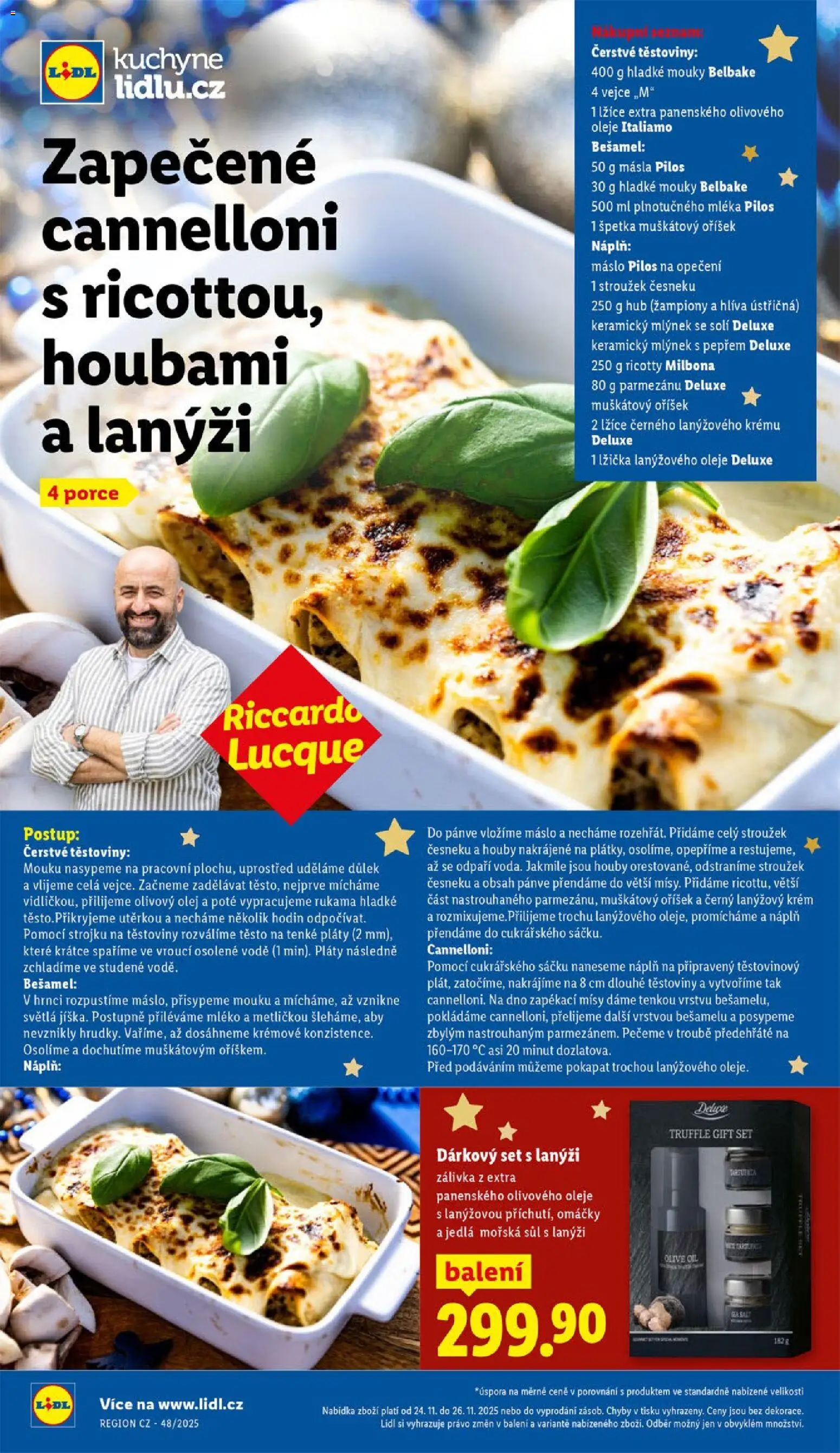 Lidl Black Friday od 24.11.2025 | Strana: 42 | Produkty: Žampiony, Hlíva ústřičná, Deluxe, Kuchyně