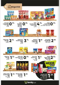Vista previa Family Cash folleto válido desde el 12.01.2026 | Página: 12 | Productos: Leche, Crema, Galletas, Φρυγανιές σικάλεως