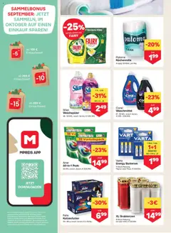 MPREIS Flugblatt gültig ab 11.09.2025 | Seite: 10 | Produkte: Jääkaappipakastin, Duft, Weichspüler, Waschmittel