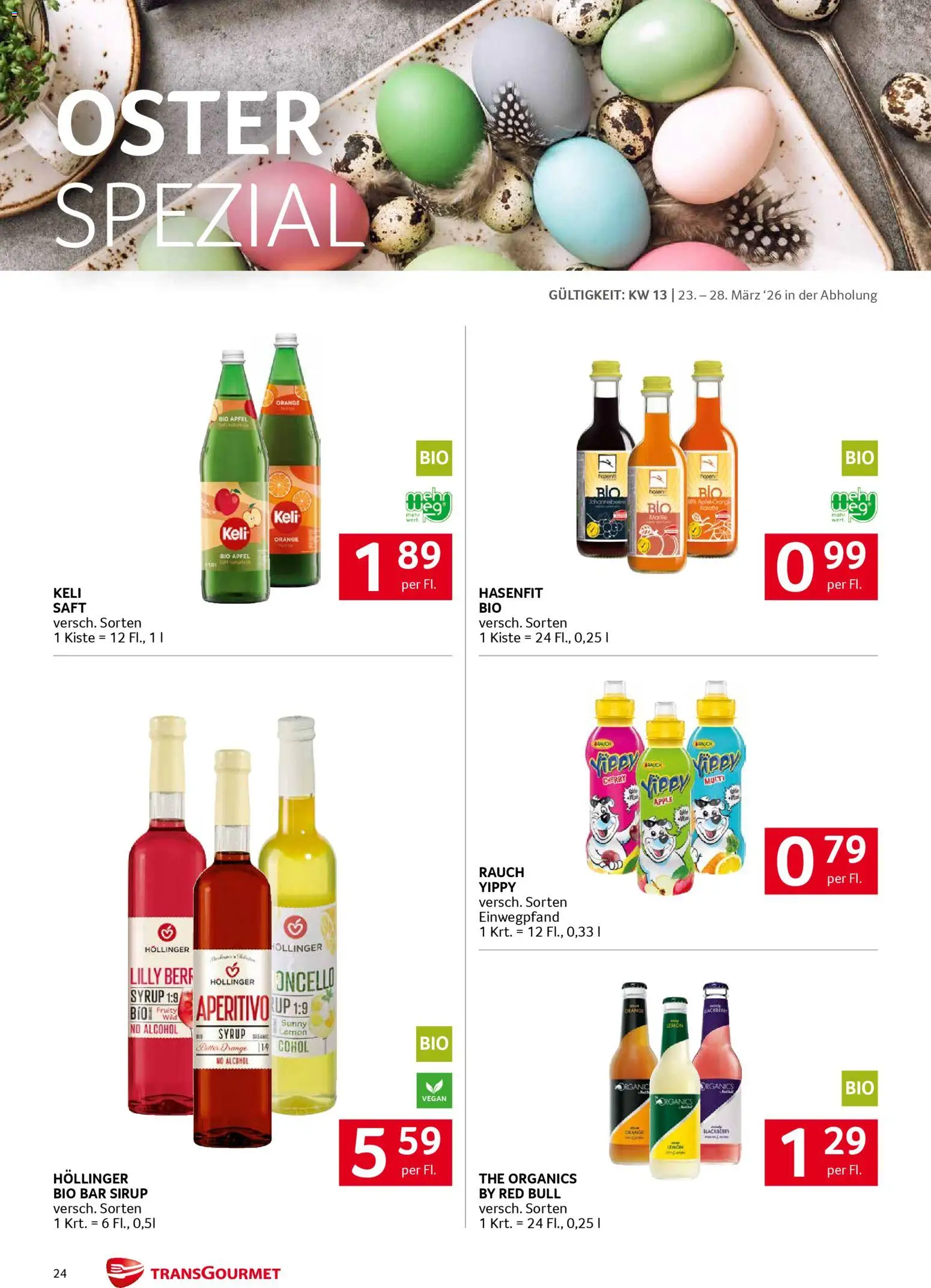 Die besten Angebote | Transgourmet Flugblatt ab 23.03.2026 | - Jetzt stöbern! | Austria