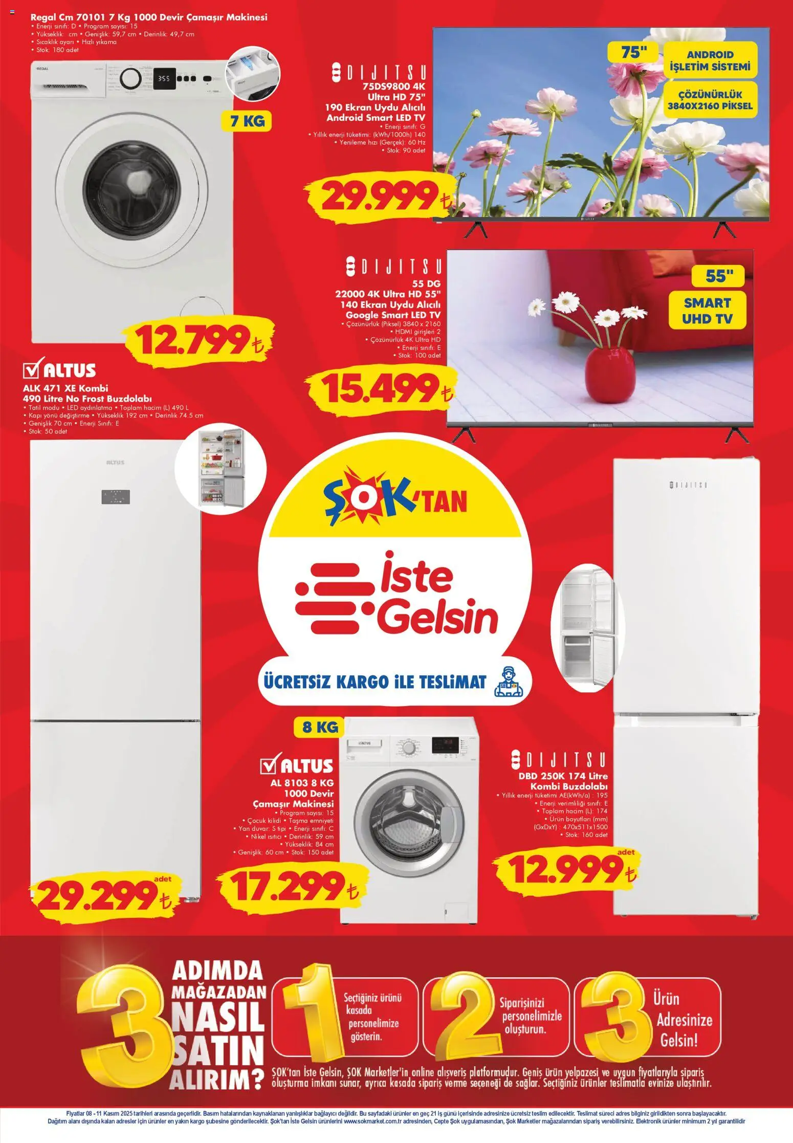 Şok Market Hafta sonu fırsatları - 08.11.2025 tarihinden itibaren geçerlidir | Sayfa: 3