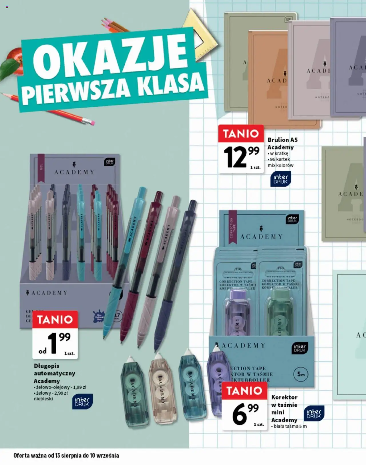 Intermarche Gazetka - Okazje pierwsza klasa od 13.08.2025 | Strona: 4 | Produkty: Korektor
