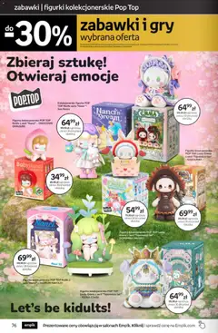 Pogląd oferty "Empik promocje" - ważna od 08.04.2026 | Strona: 76 | Produkty: Top, Figurki, Gry