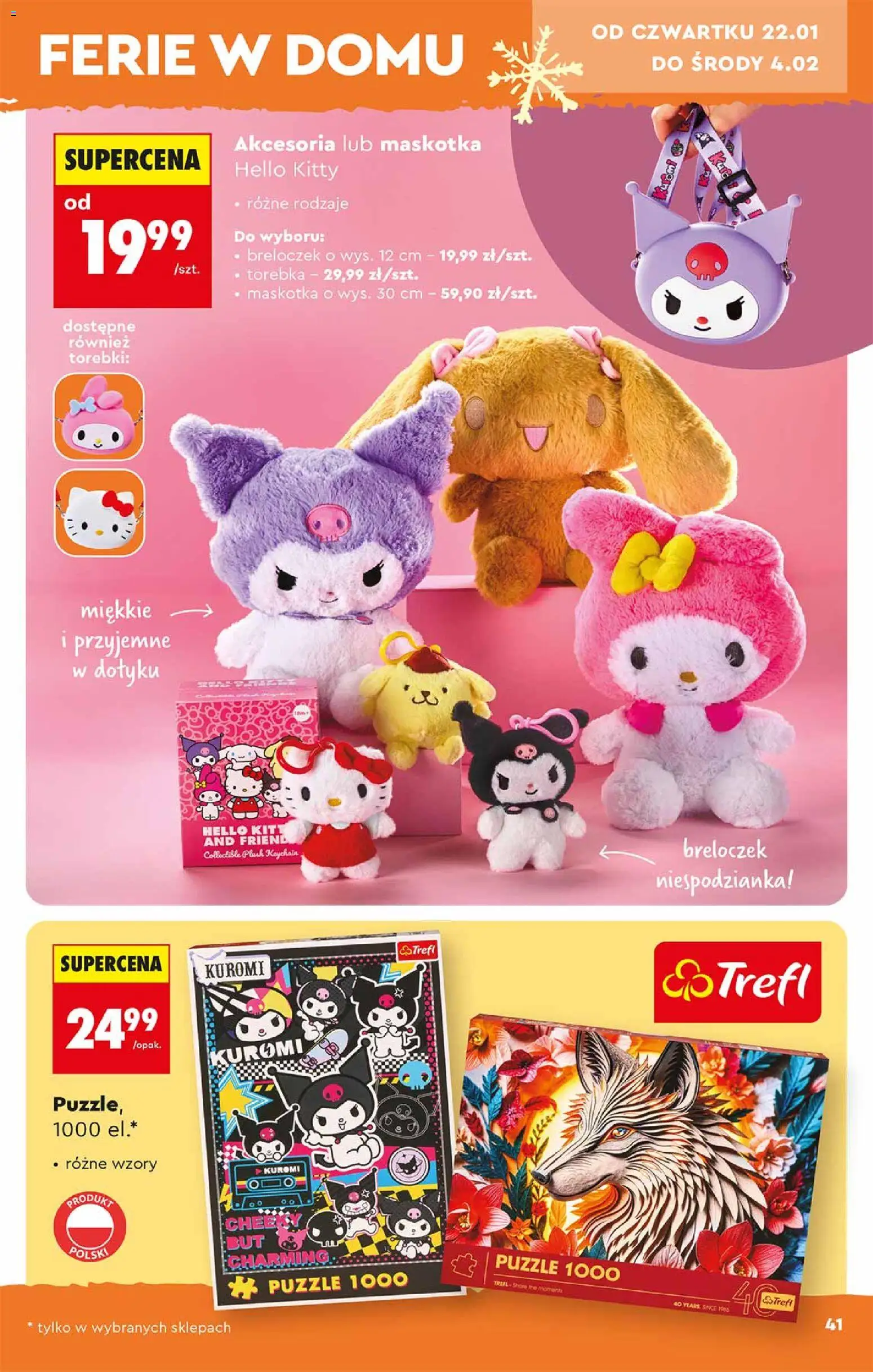 Biedronka gazetka - Hity i inspiracje od 17.01.2026 | Strona: 41 | Produkty: Torebka, Torebki