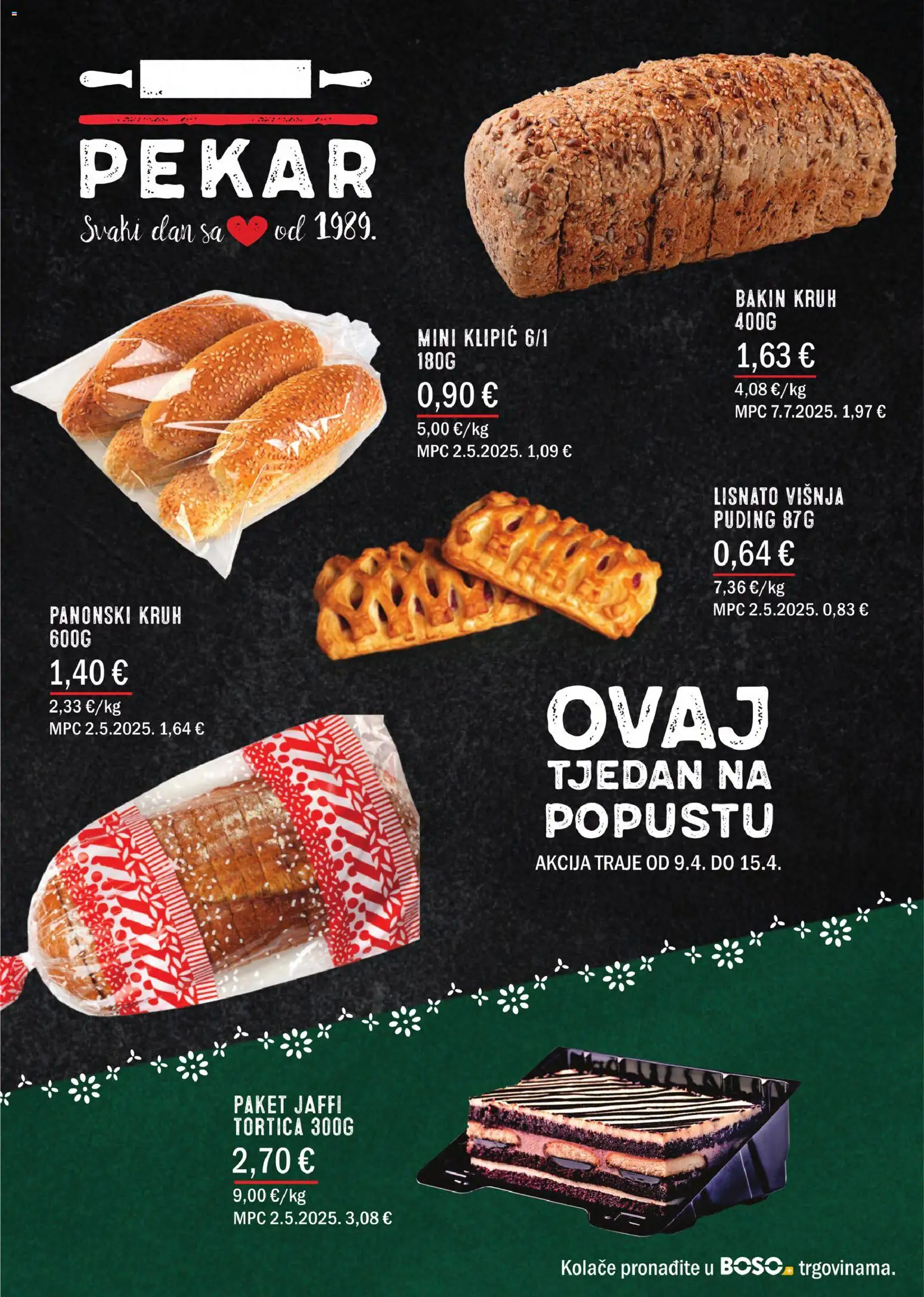 Boso katalog | vrijedi od 09.04.2026 | Stranica: 2 | Proizvodi: Kruh, Puding