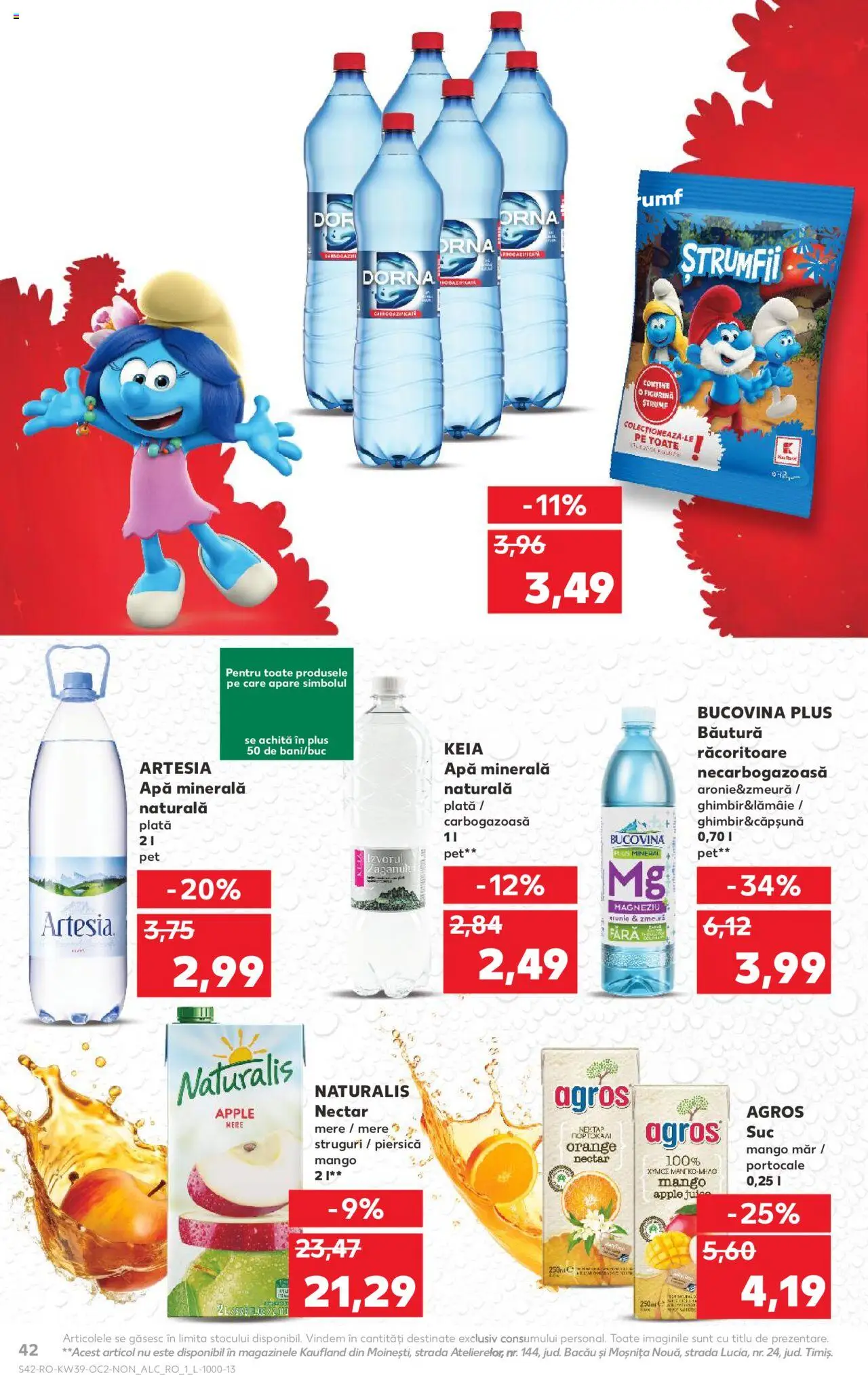 Kaufland RO akciós ujság - amely érvényes a következő dátumtól: 24.09.2025 | Oldal: 42 | Termékek: Mangó
