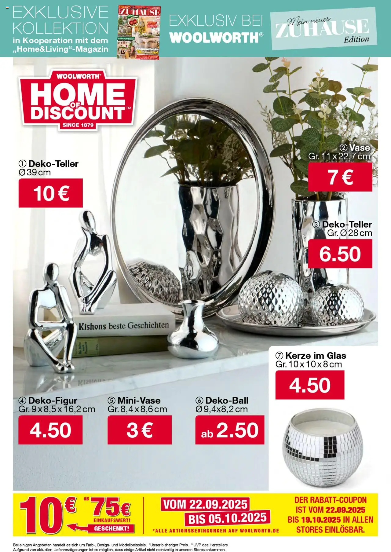 Woolworth Prospekt 	 – gültig ab 01.10.2025 | Seite: 2 | Produkte: Vase