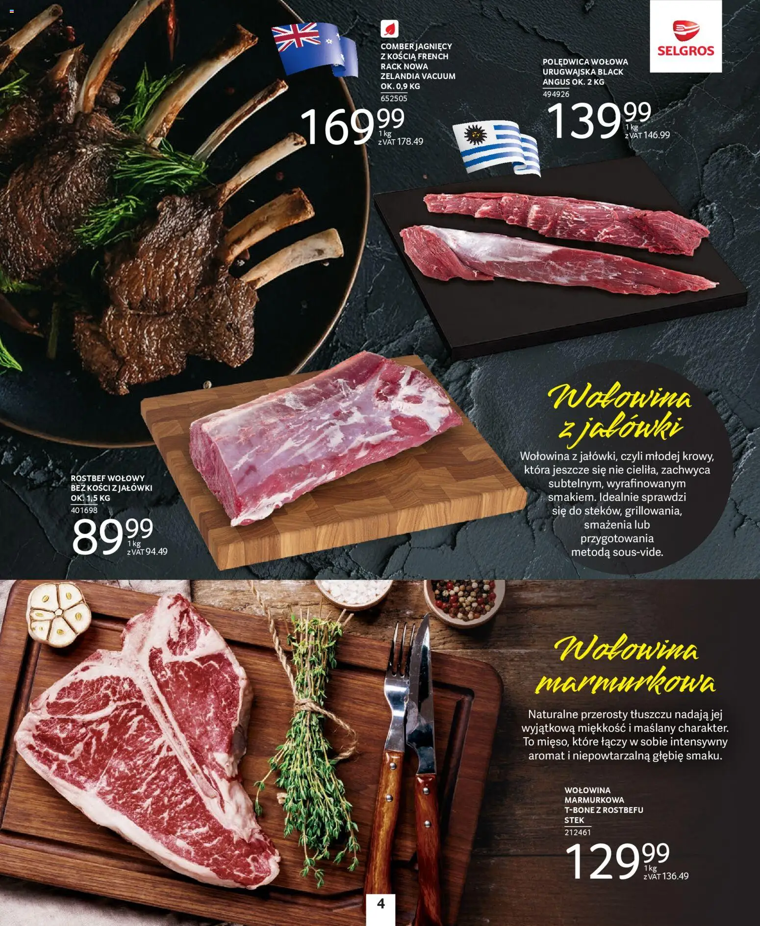 Selgros cash&carry Gazetka - Premium Nonfood od 04.12.2025 | Strona: 20 | Produkty: Wołowina