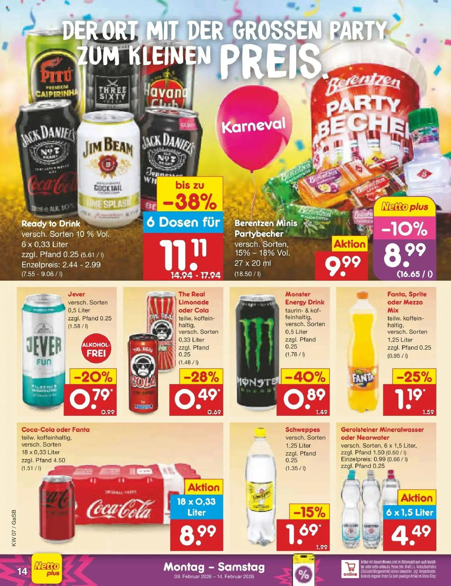 Netto Marken-Discount - Netto: Wochenangebote – gültig ab 09.02.2026 | Seite: 14