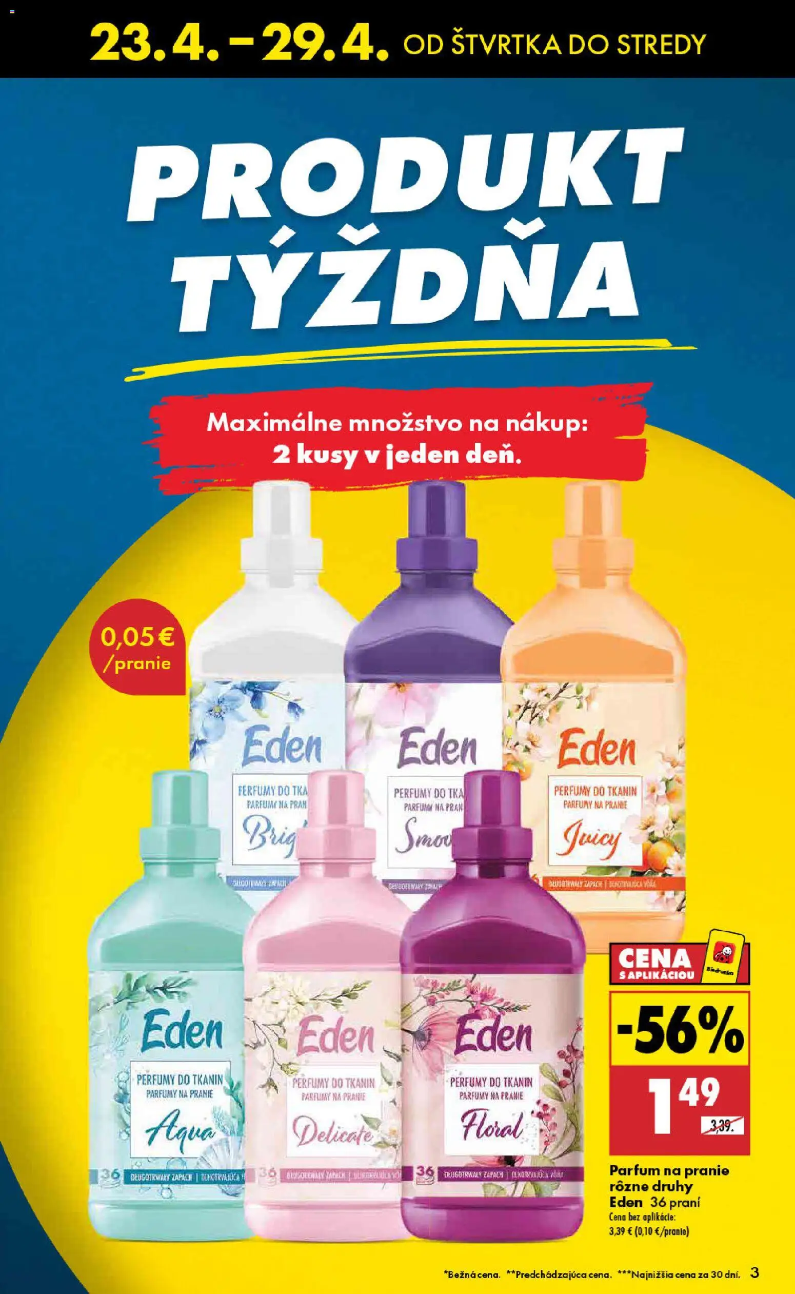 Nové Biedronka akcie – leták je platný od 23.04.2026 | Strana: 3