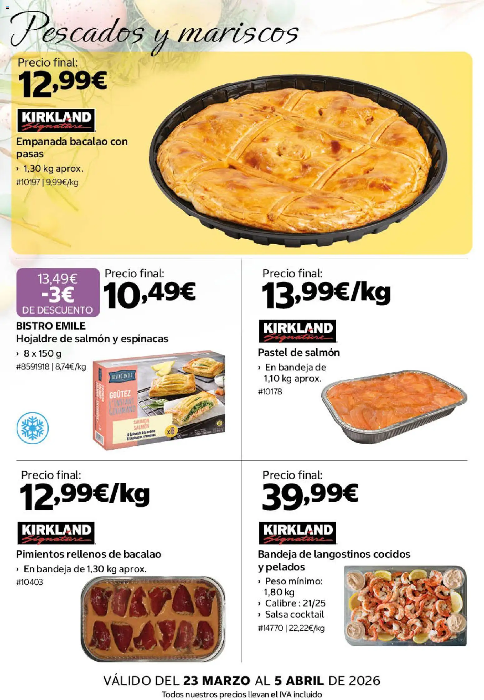 Costco catálogo │ válido desde el 23.03.2026 | Página: 6 | Productos: Πορσελάνη, Peso, Bandeja