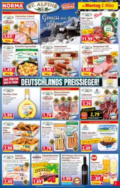 Norma Prospekt 	 ab 02.03.2026 gültig | Seite: 7 | Produkte: Rotwein, Likör, Himbeere, Fleisch
