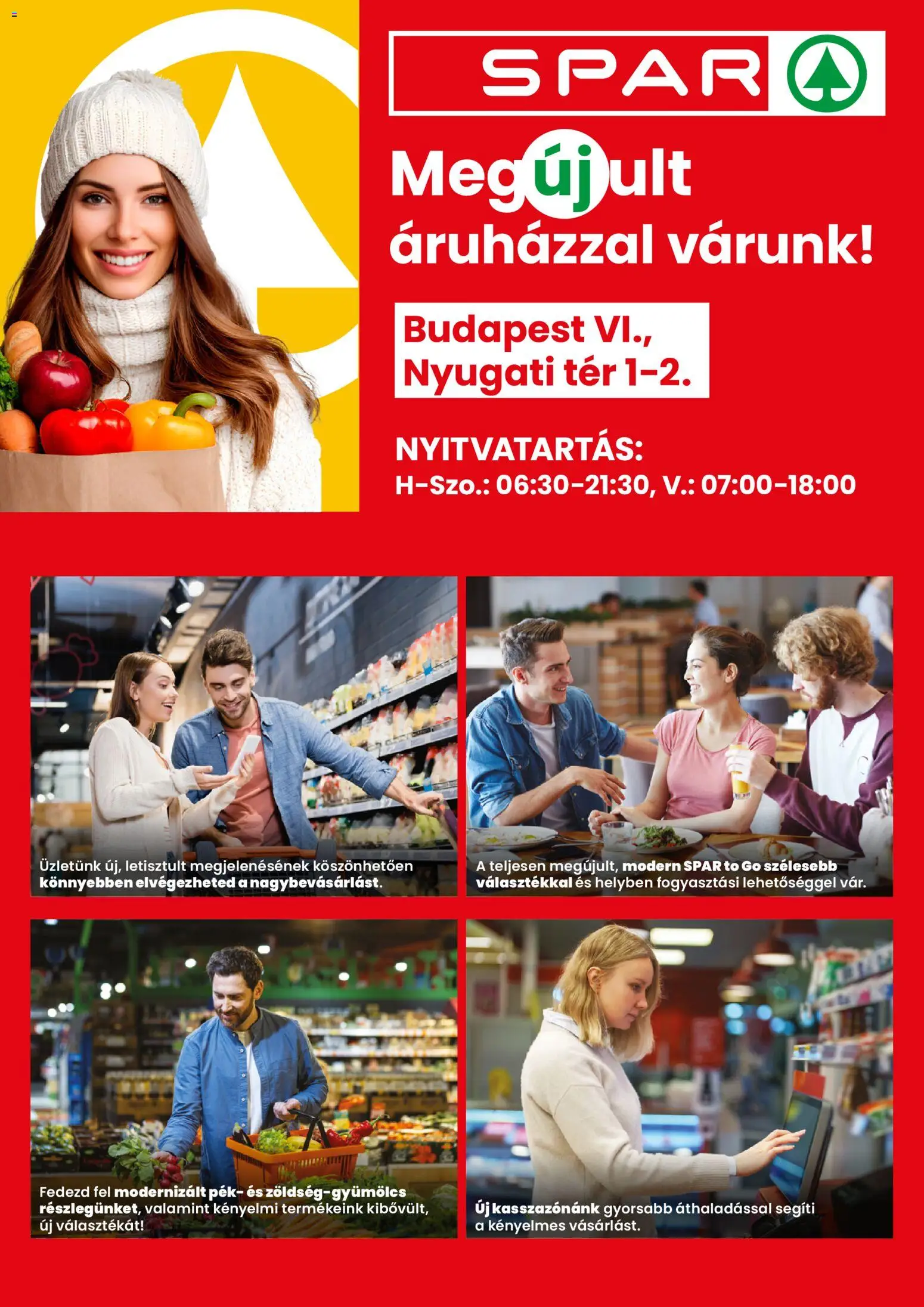 Spar akciós ujság - amely érvényes a következő dátumtól: 04.12.2025 | Oldal: 1