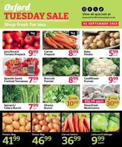 Preview of Oxford Freshmarket specials valid from 02.09.2025