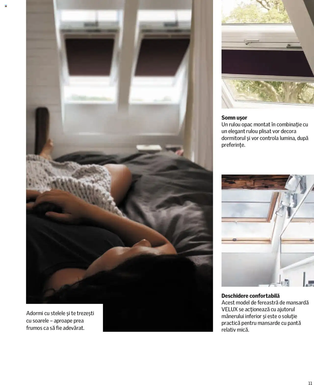 Velux catalog - Descoperă potențialul podului tău – valabil de la 01.01.2025 | Pagină: 11 | Produse: Fereastră