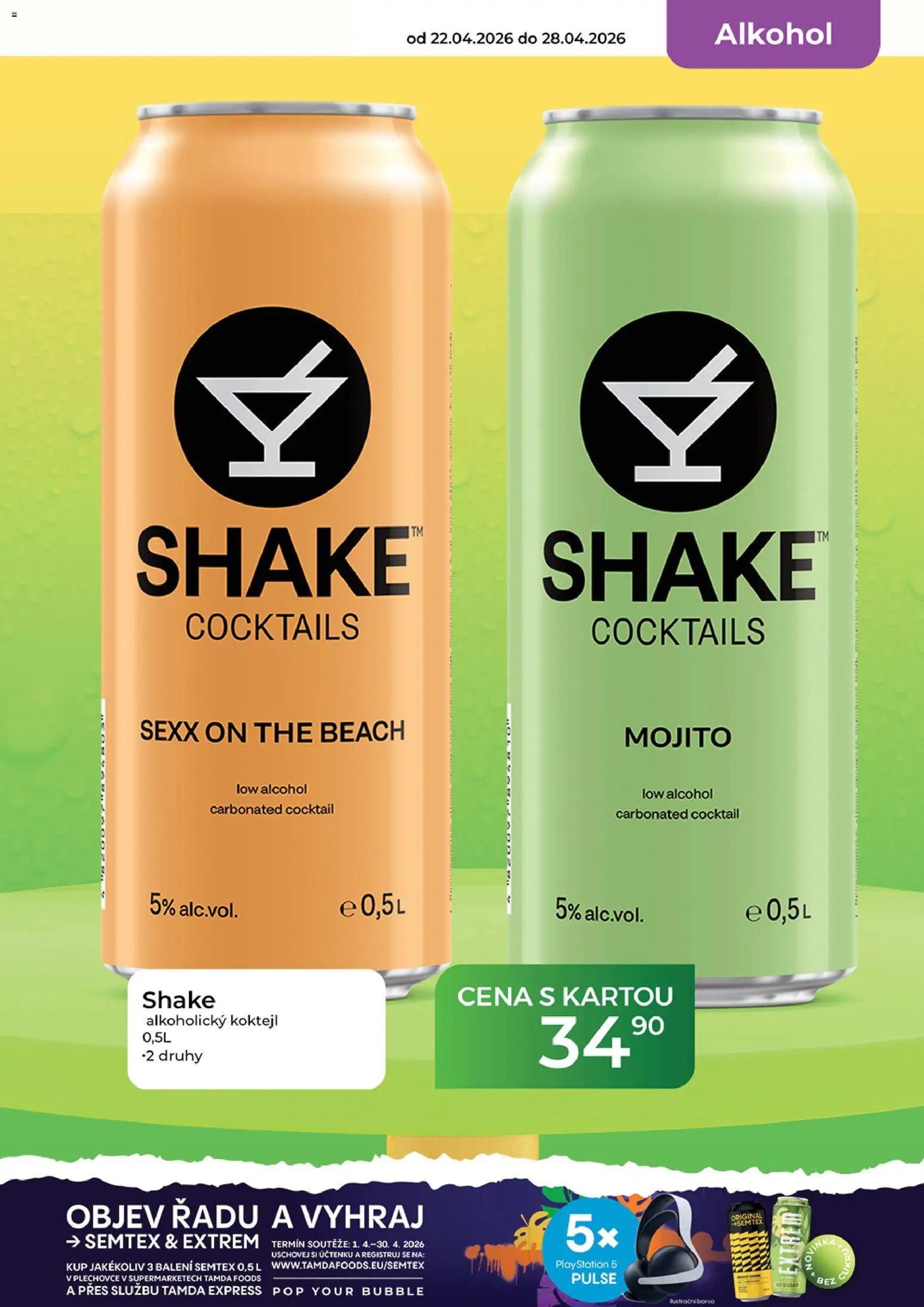 Tamda Foods leták od 22.04.2026 | Strana: 19 | Produkty: Playstation, Mojito, Semtex
